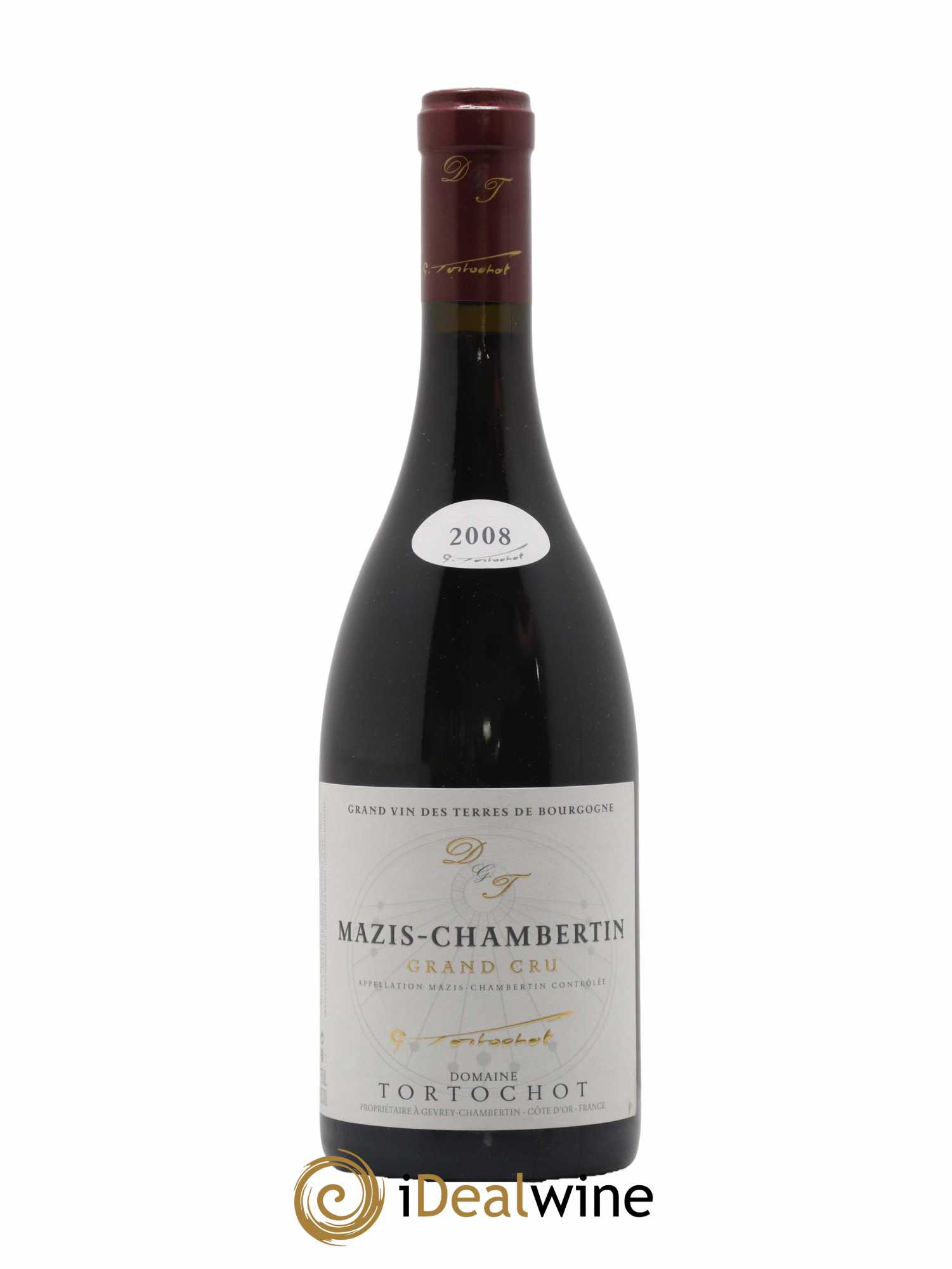 Mazis-Chambertin Grand Cru Tortochot (Domaine) 2008 - Lot de 1 bouteille - 0