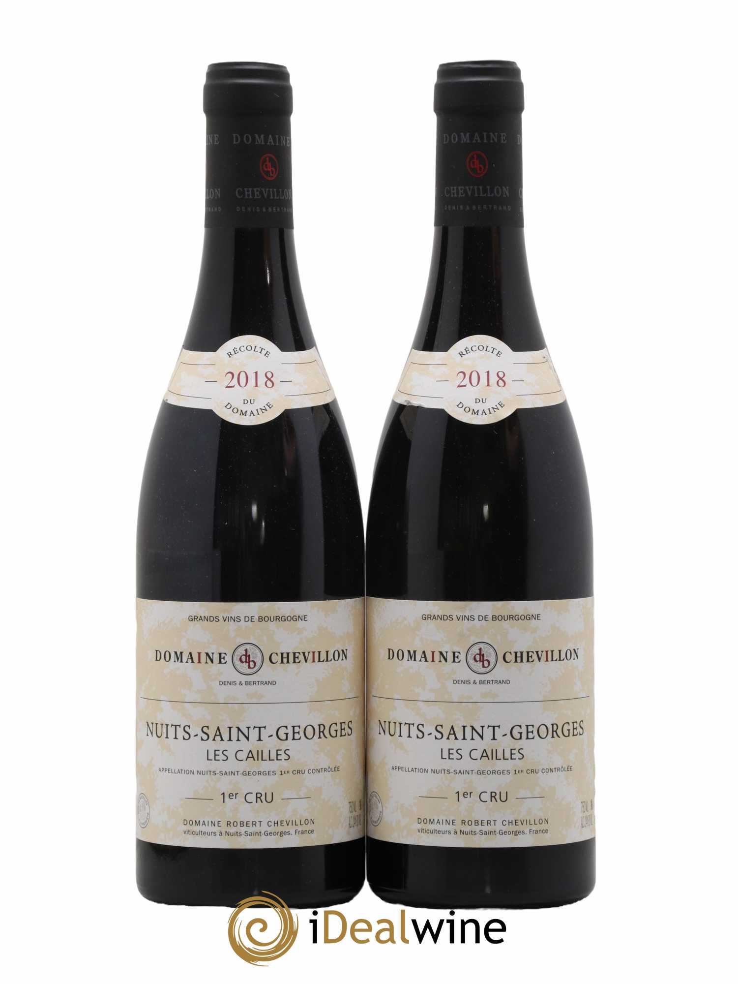 Nuits-Saint-Georges 1er Cru Les Cailles Robert Chevillon 2018 - Lot de 2 bouteilles - 0