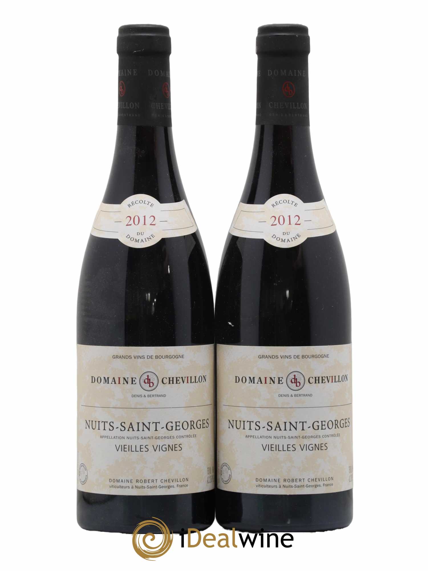 Nuits-Saint-Georges Vieilles vignes Robert Chevillon 2012 - Lot de 2 bouteilles - 0