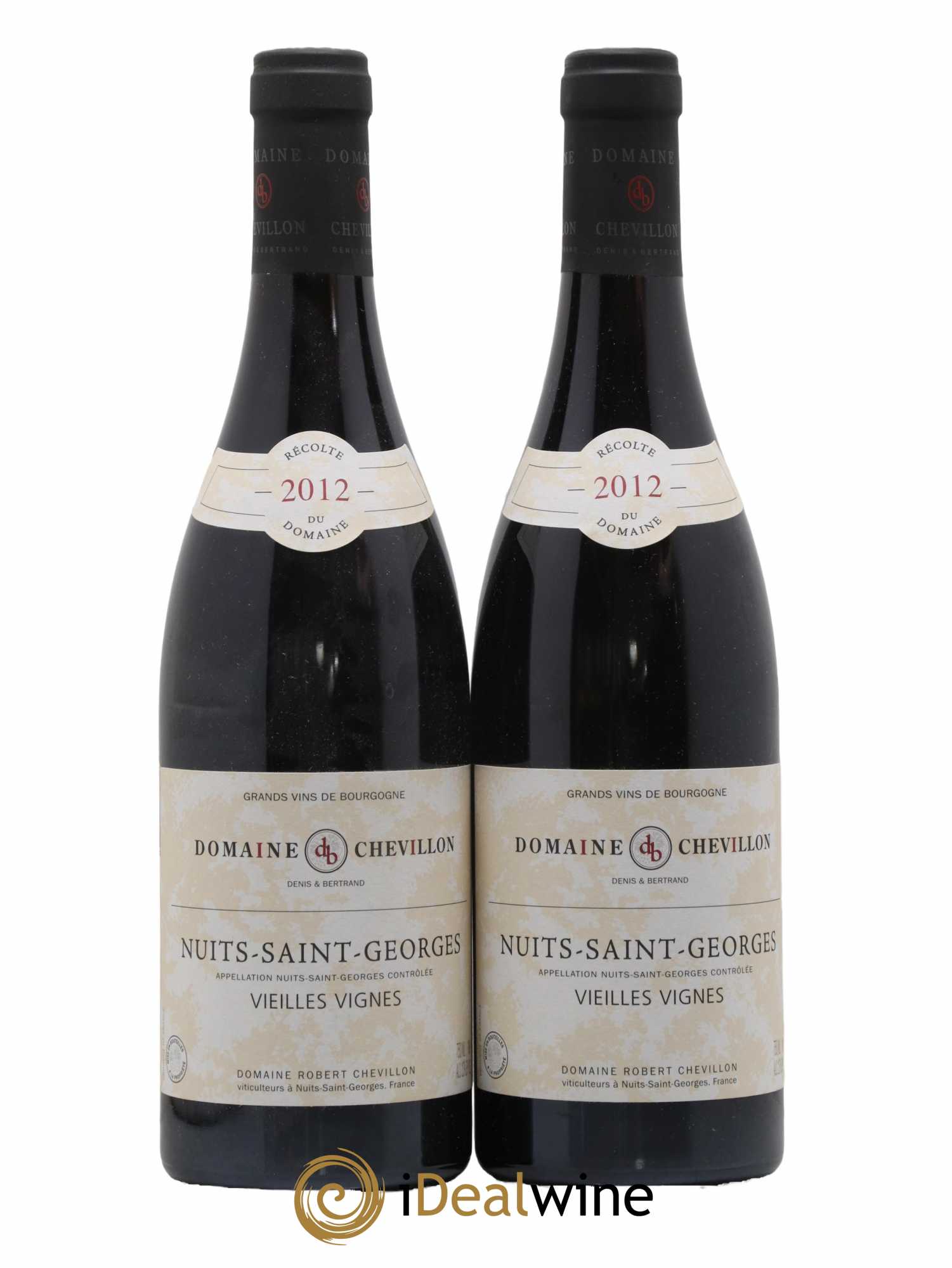 Nuits-Saint-Georges Vieilles vignes Robert Chevillon 2012 - Lot de 2 bouteilles - 0