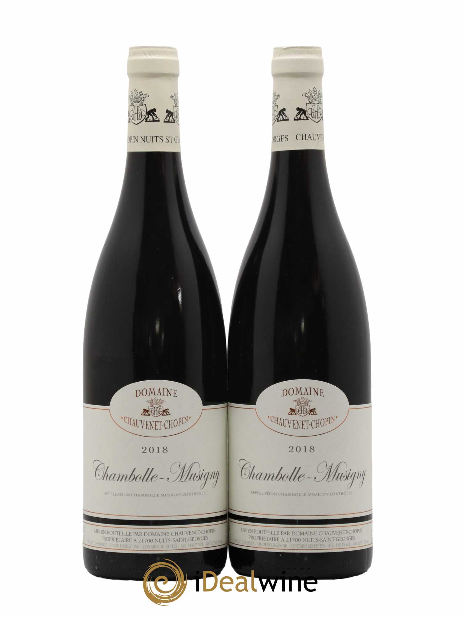 Chambolle-Musigny Chauvenet-Choppin 2018 - Lot de 2 bouteilles - 0
