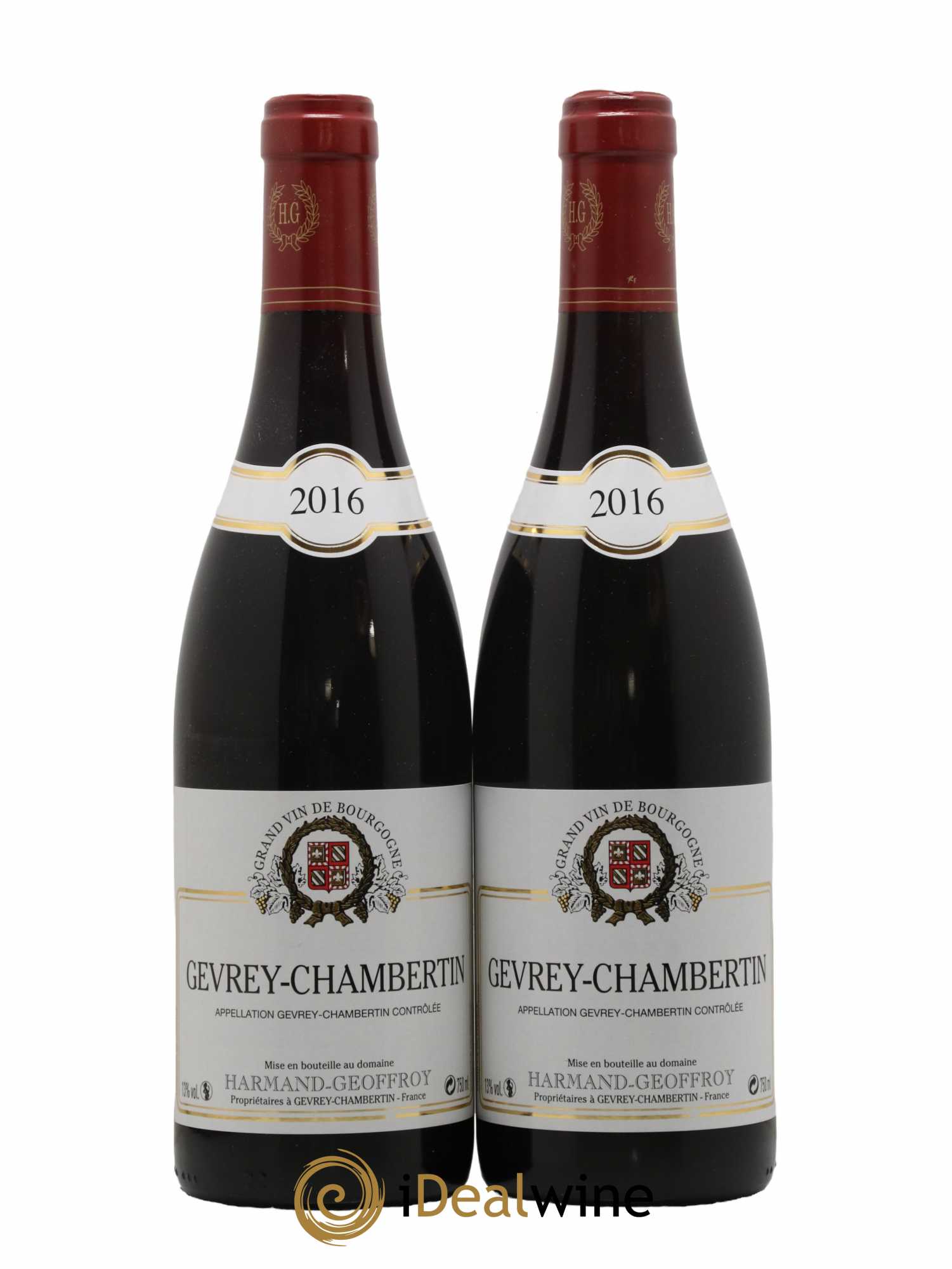 Gevrey-Chambertin Harmand-Geoffroy (Domaine) 2016 - Lot de 2 bouteilles - 0