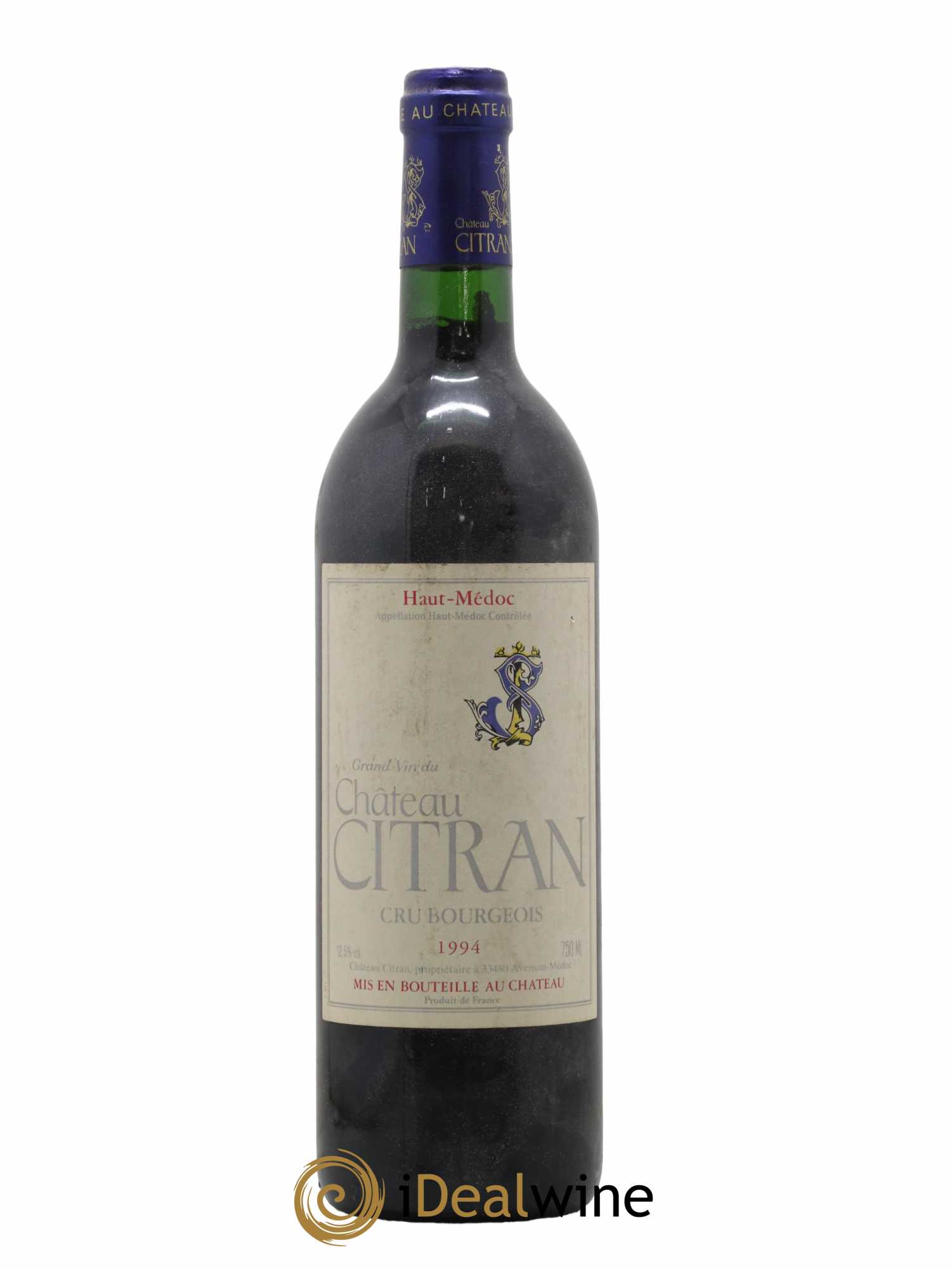 Château Citran Cru Bourgeois 1994 - Lot de 1 bouteille - 0