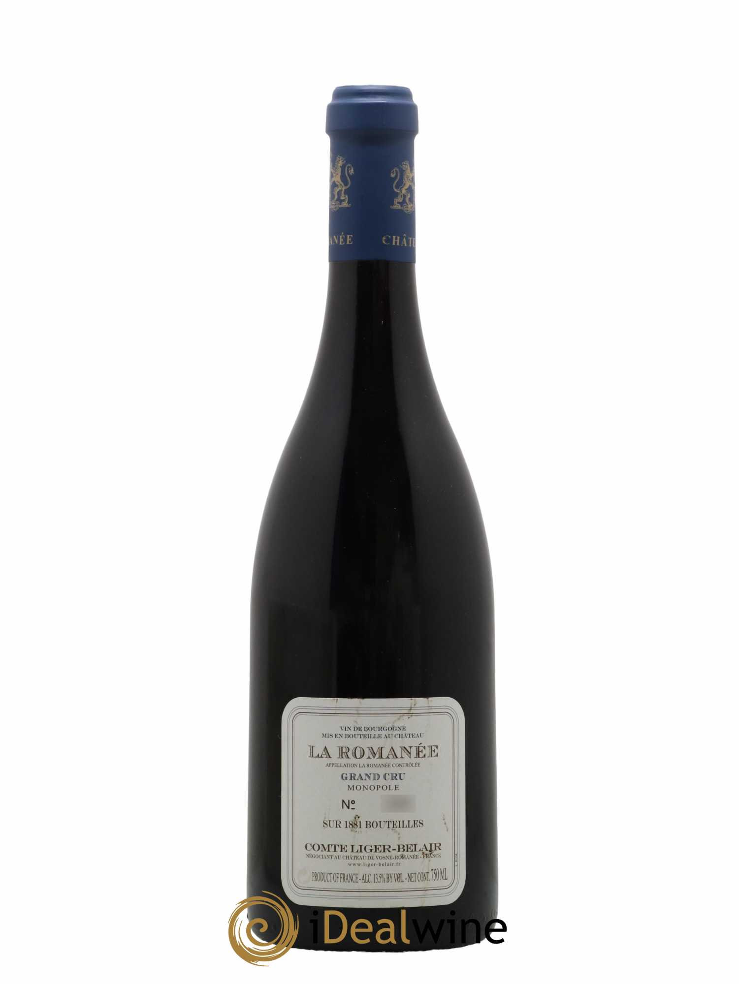 La Romanée Grand Cru Comte Liger-Belair (Domaine du) 2003 - Lot de 1 bouteille - 1