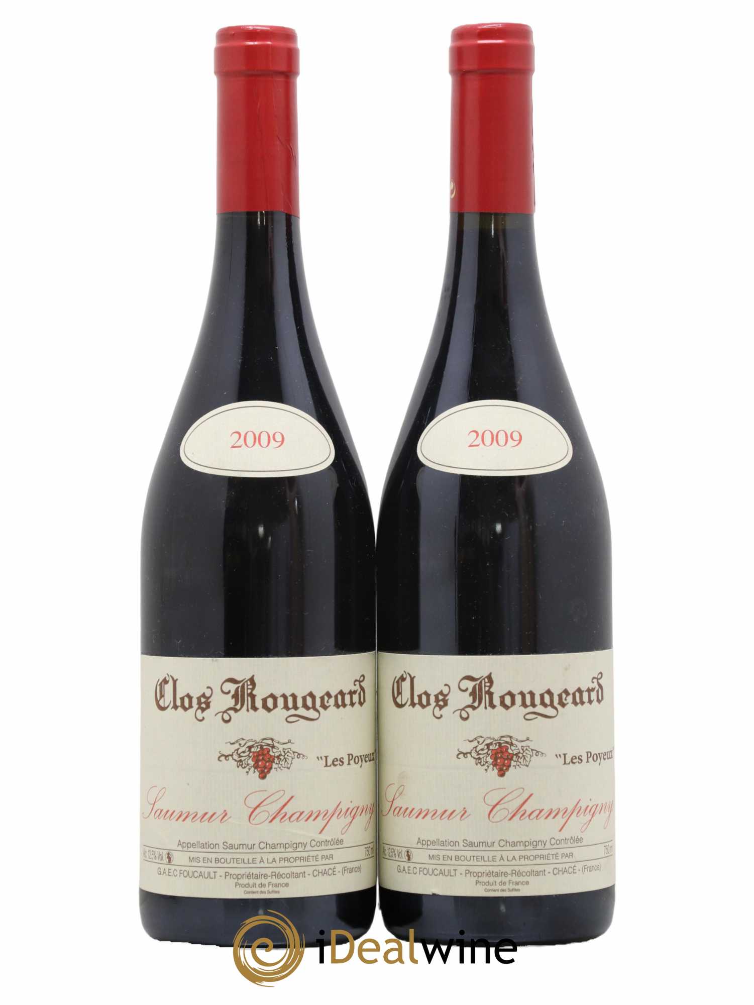 Saumur-Champigny Les Poyeux Clos Rougeard 2009 - Lot of 2 bottles - 0