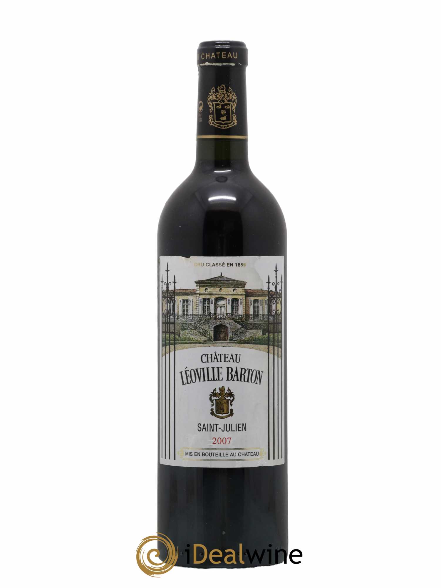 Château Léoville Barton 2ème Grand Cru Classé 2007 - Lot de 1 bouteille - 0