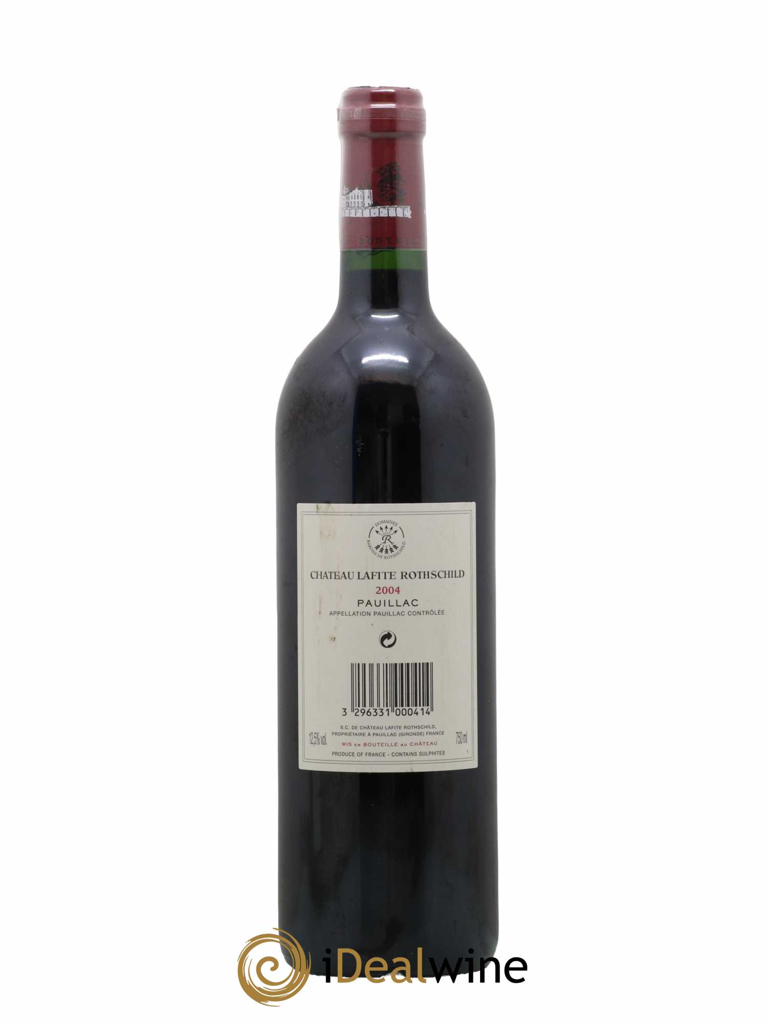 Château Lafite Rothschild 1er Grand Cru Classé 2004 - Lot de 1 bouteille - 1