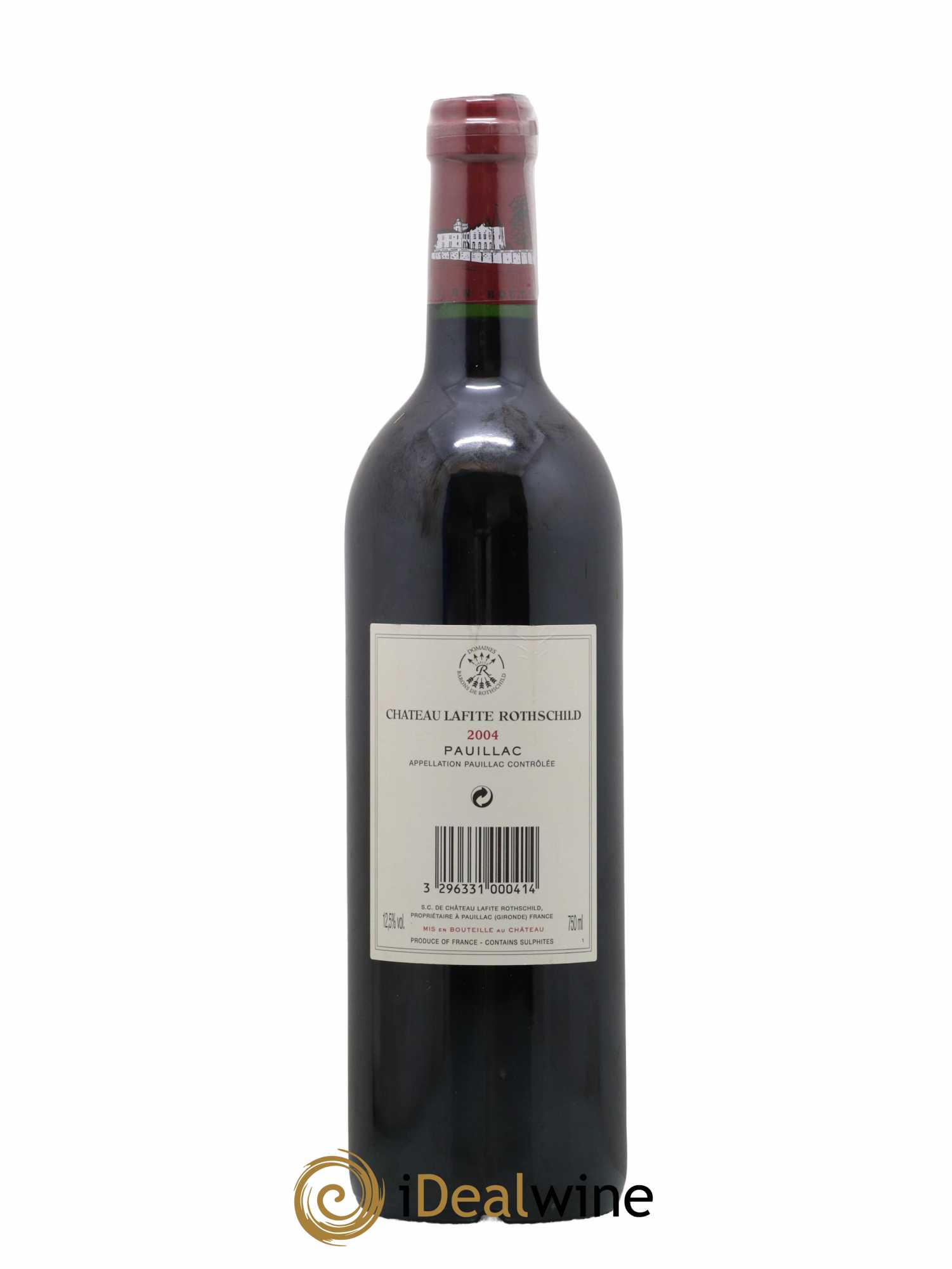 Château Lafite Rothschild 1er Grand Cru Classé 2004 - Lot de 1 bouteille - 1