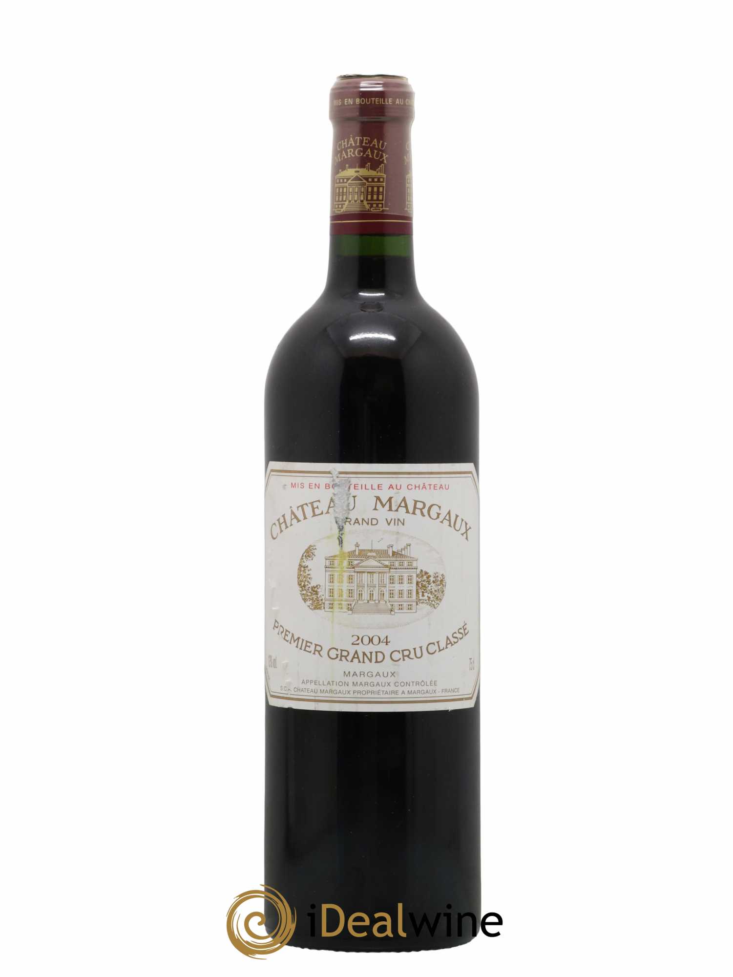 Château Margaux 1er Grand Cru Classé 2004 - Lot de 1 bouteille - 0