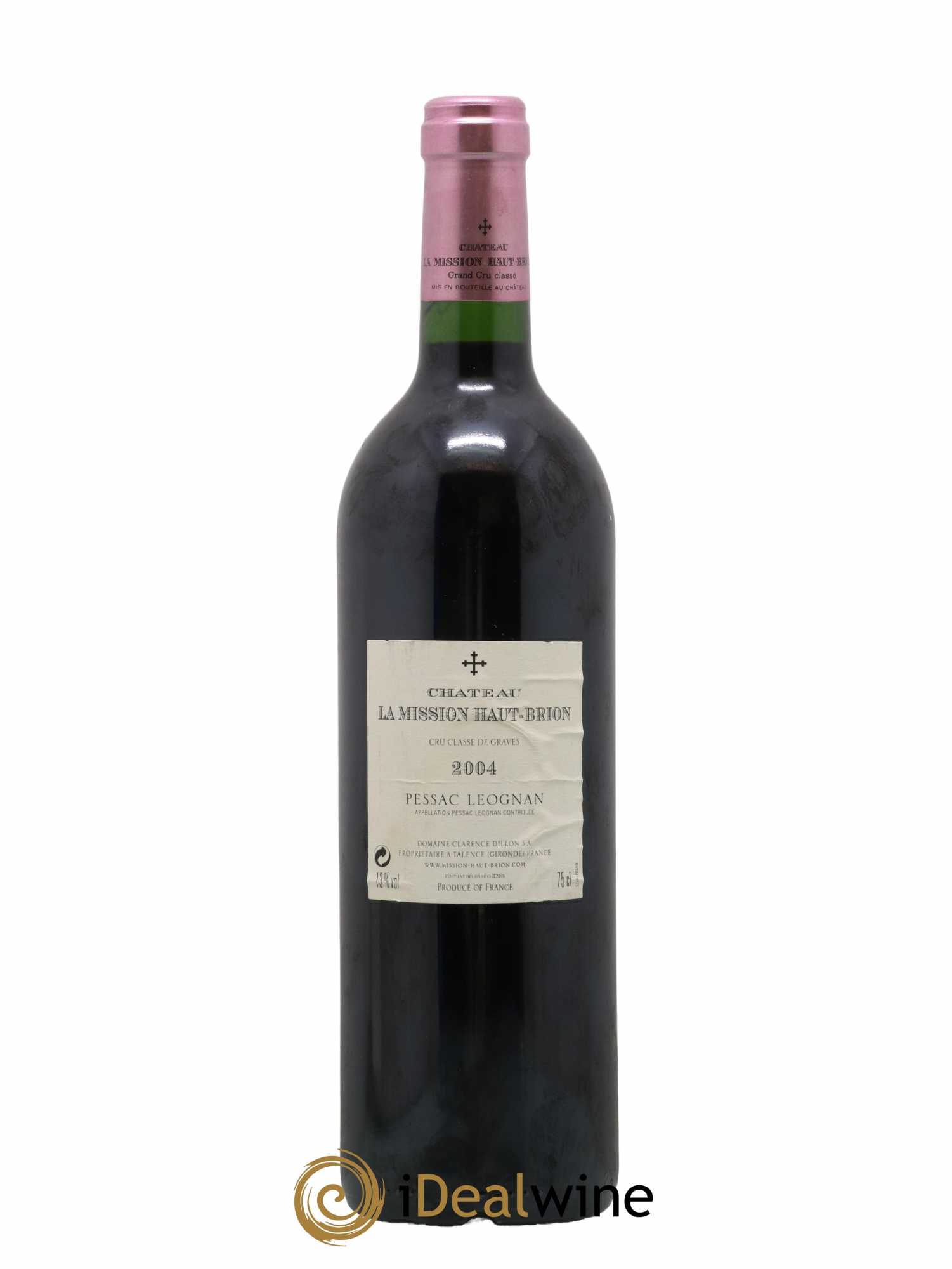 Château la Mission Haut-Brion Cru Classé de Graves 2004 - Lot de 1 bouteille - 1