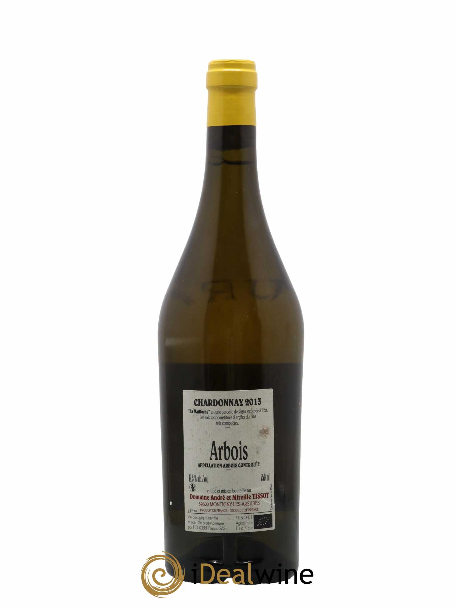 Arbois La Mailloche Bénédicte et Stéphane Tissot 2013 - Lot de 1 bouteille - 1