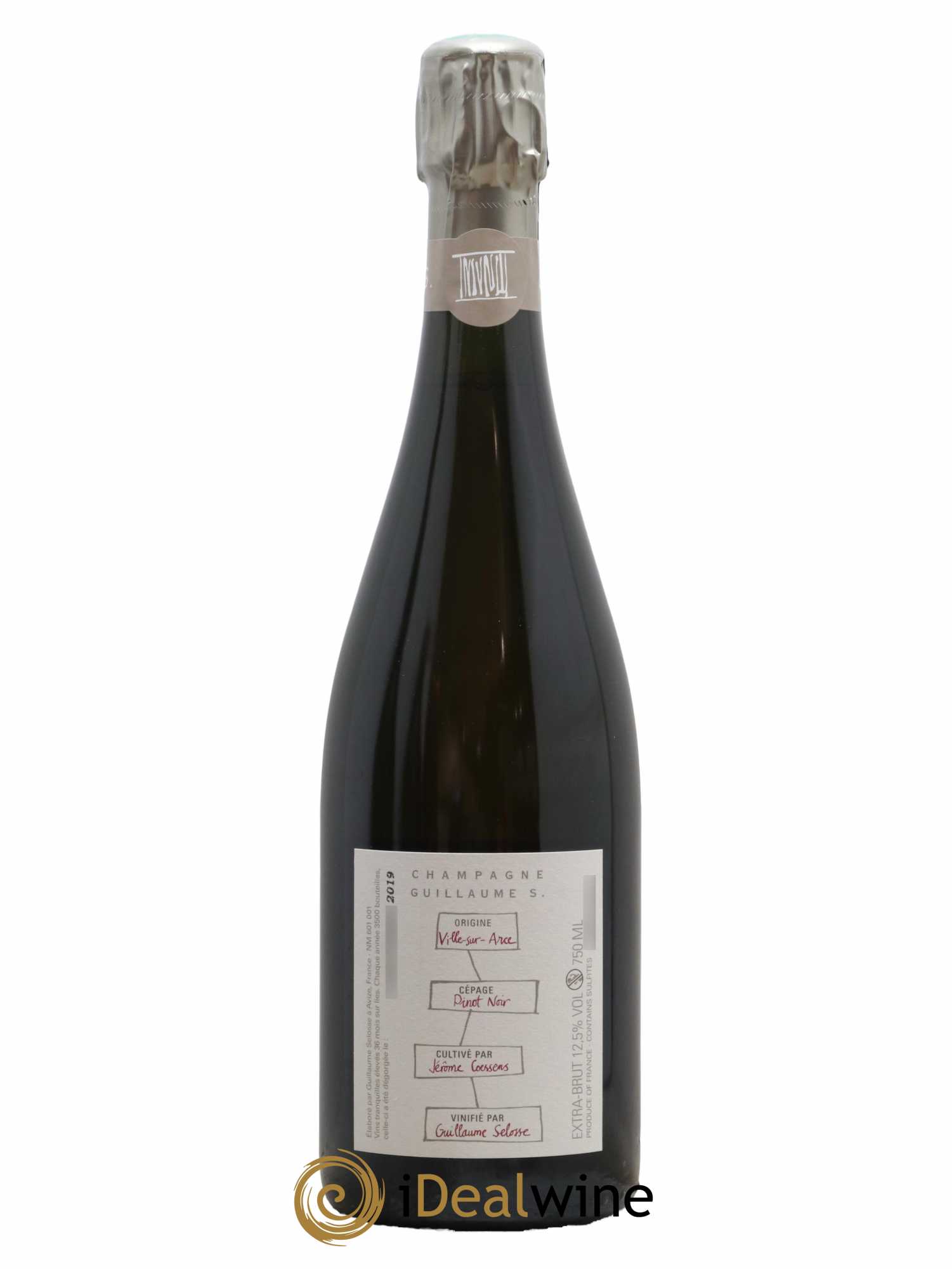 Largillier Extra-Brut Guillaume Selosse - Lot of 1 bottle - 1