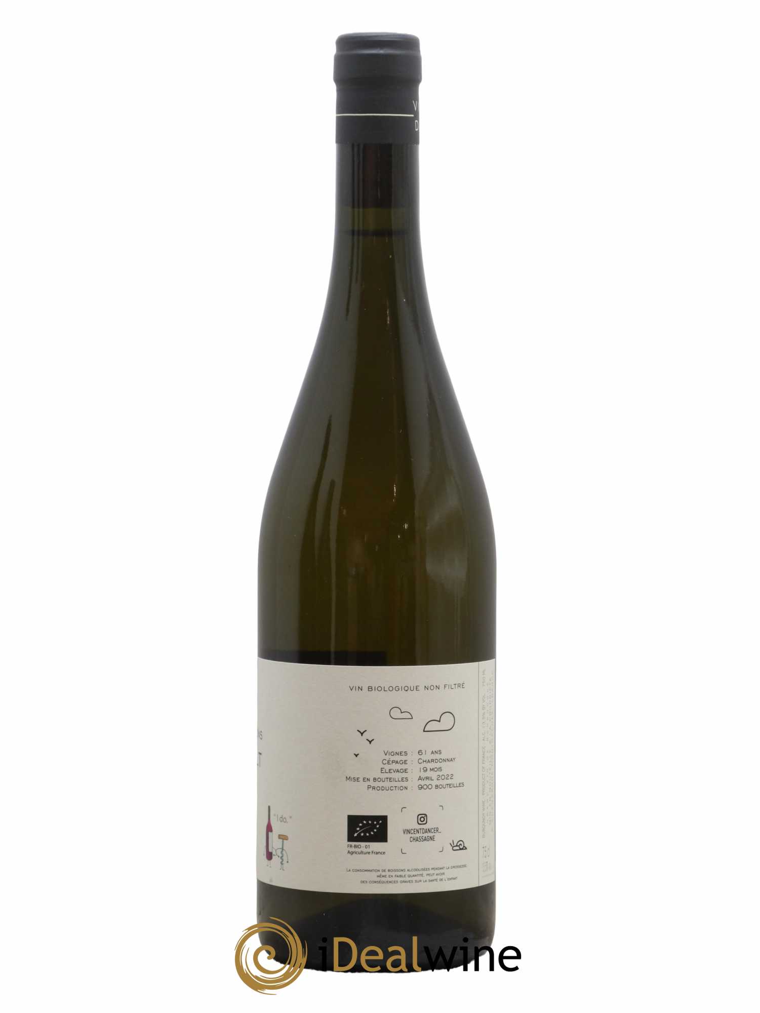 Meursault Les Grands Charrons Vincent Dancer 2020 - Lot de 1 bouteille - 1