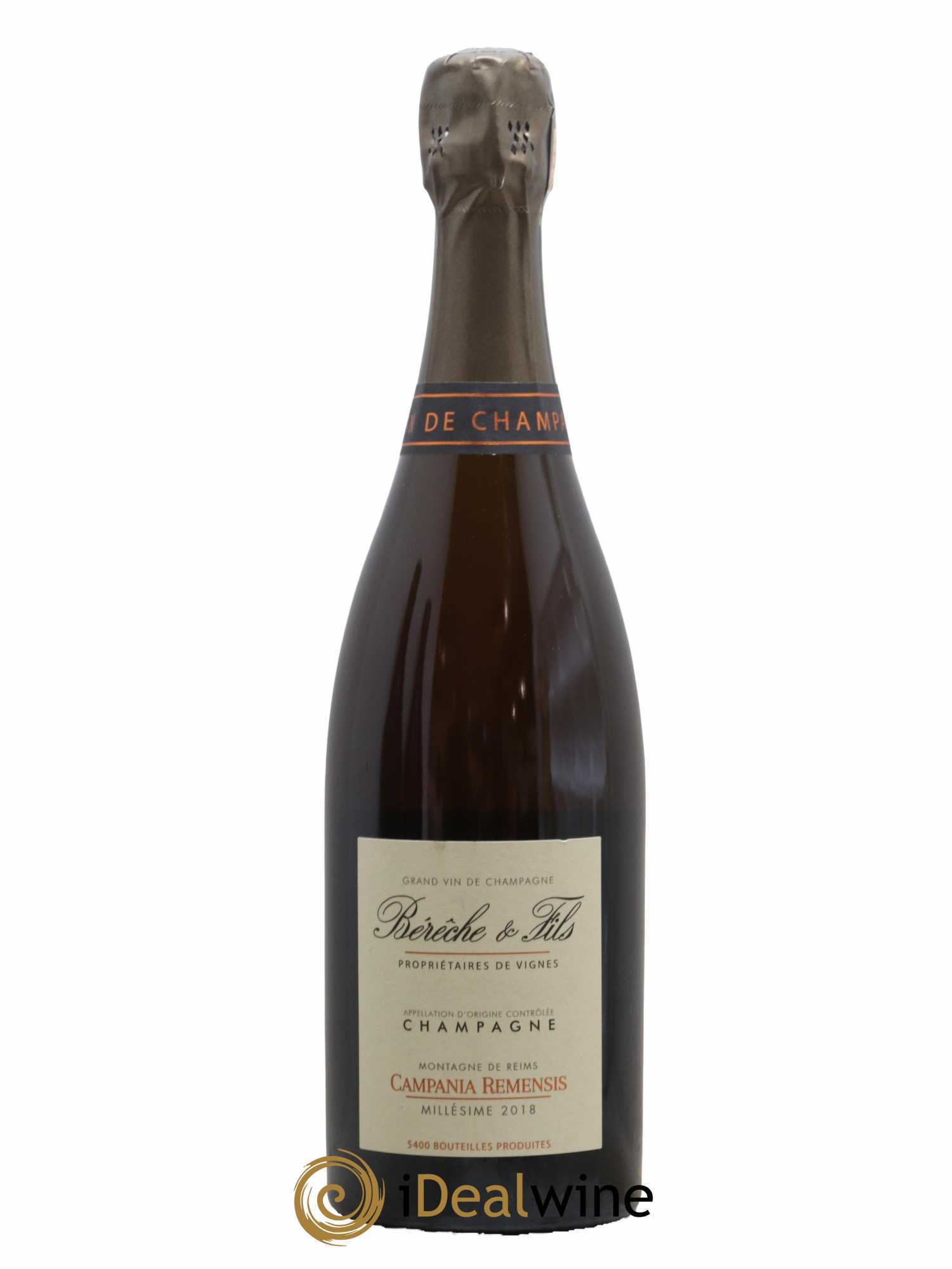 Campania Remensis Extra-Brut Bérêche et Fils 2018 - Lot de 1 bouteille - 0