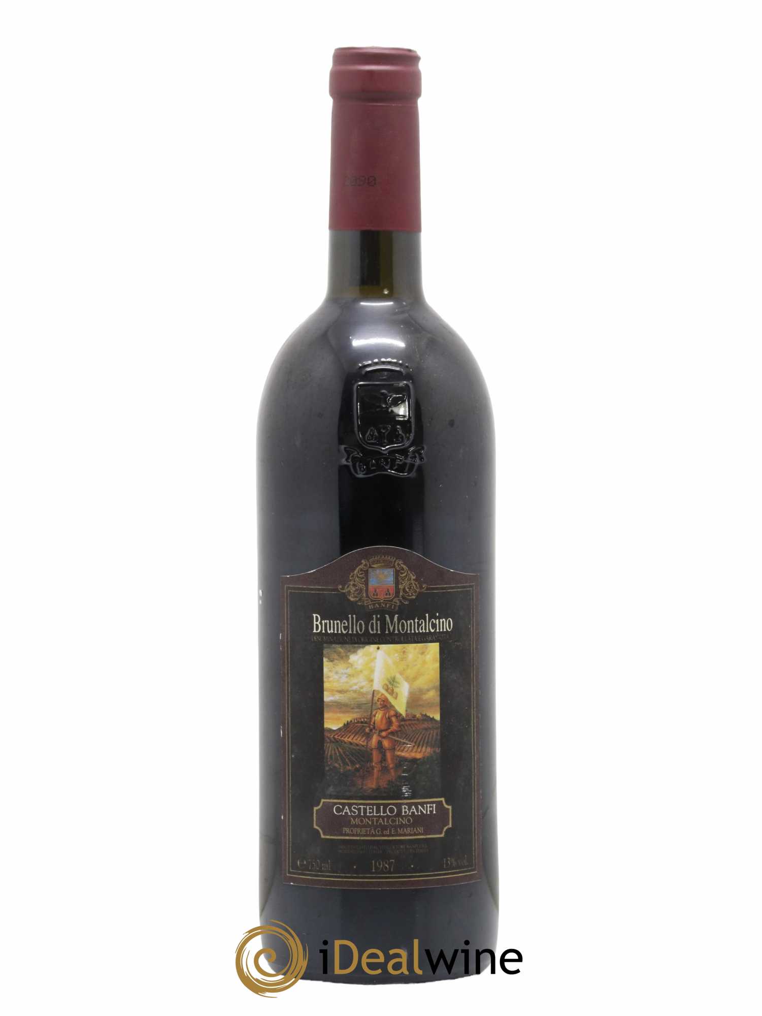 Brunello di Montalcino Castello Banfi 1987 - Lot de 1 bouteille - 0