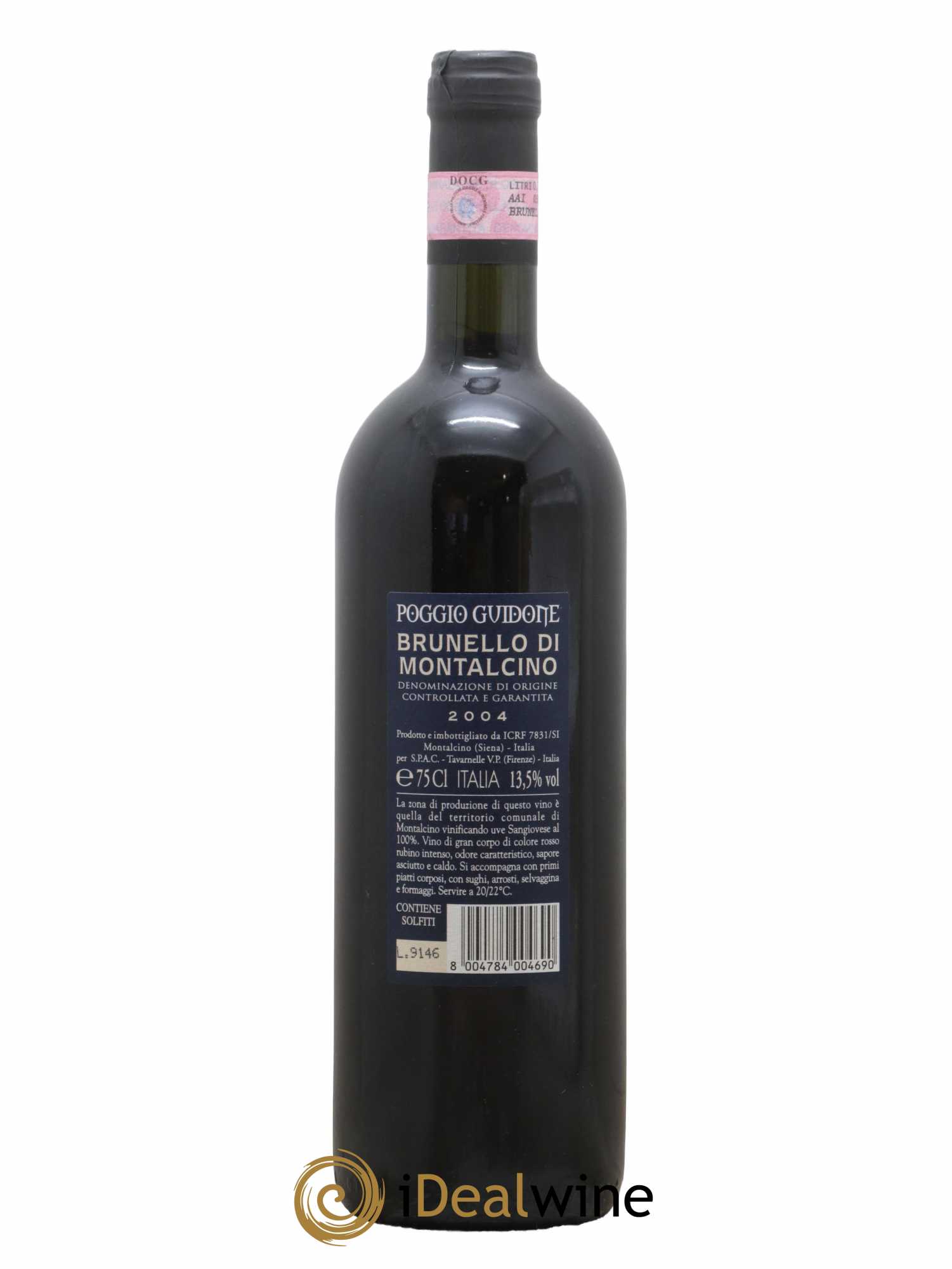 Brunello di Montalcino DOCG Poggio Guidone 2004 - Lot of 1 bottle - 1