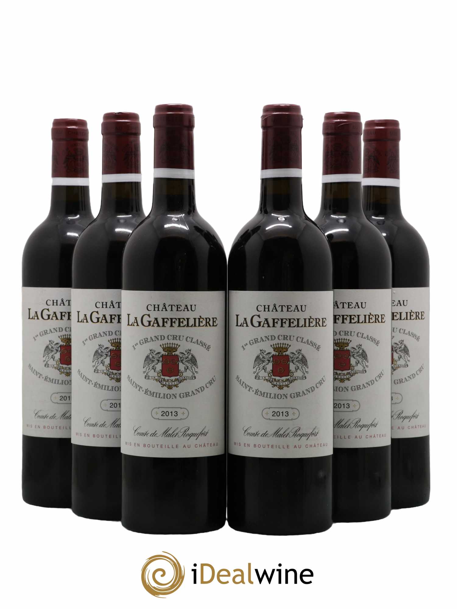 Château la Gaffelière 1er Grand Cru Classé B 2013 - Lot de 6 bouteilles - 0