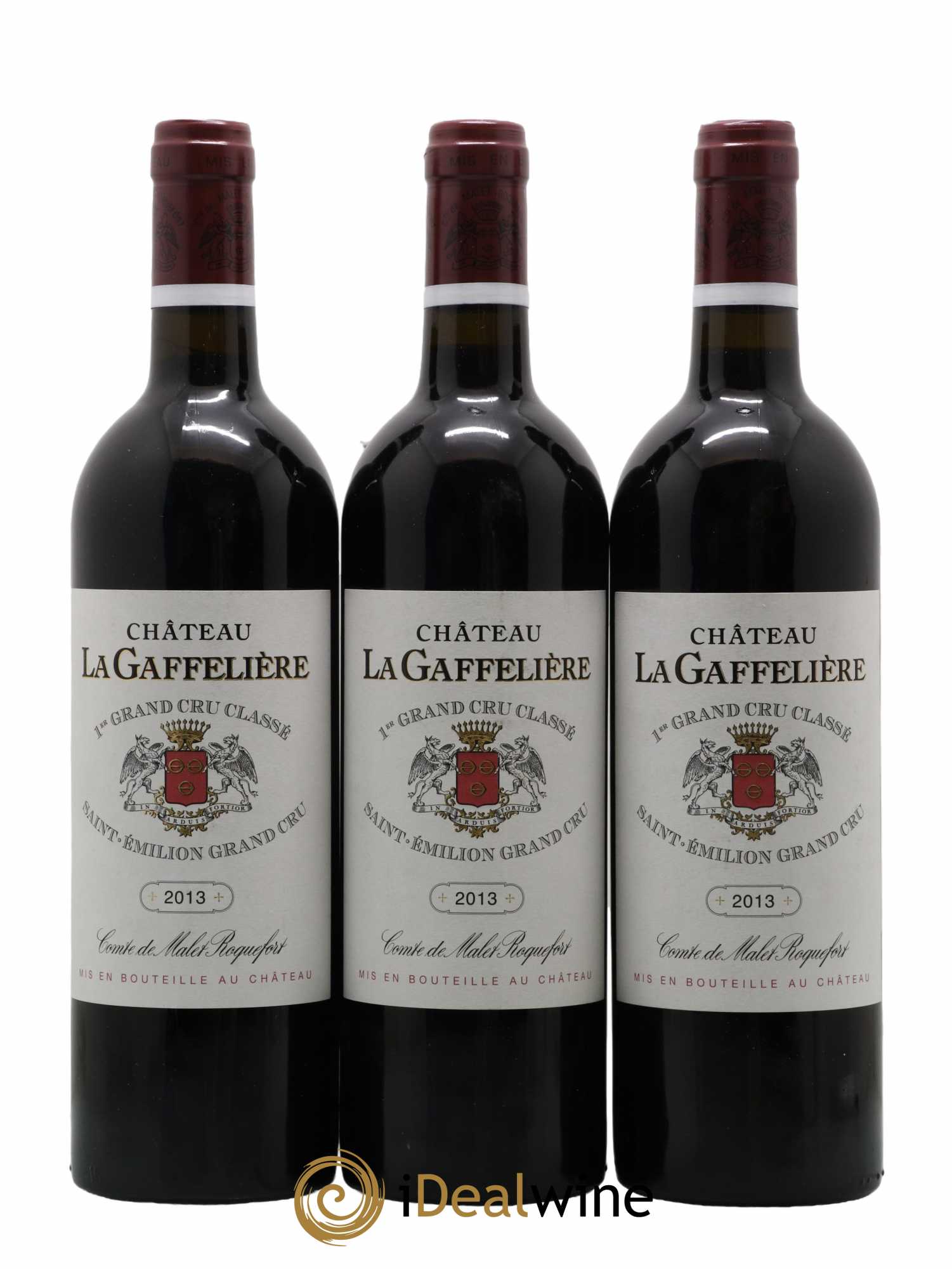 Château la Gaffelière 1er Grand Cru Classé B 2013 - Lot de 3 bouteilles - 0