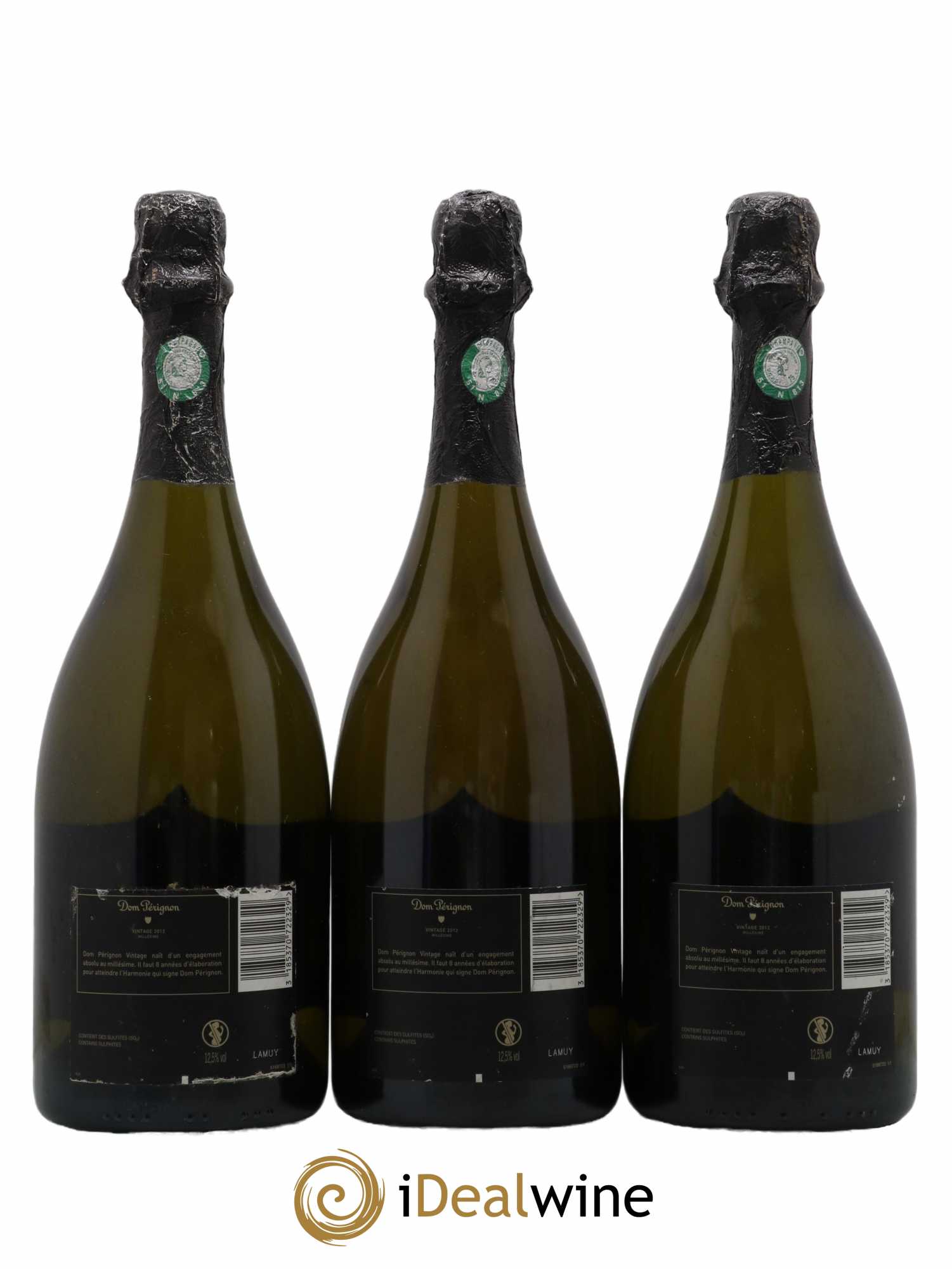 Brut Dom Pérignon 2012 - Lot de 3 bouteilles - 1