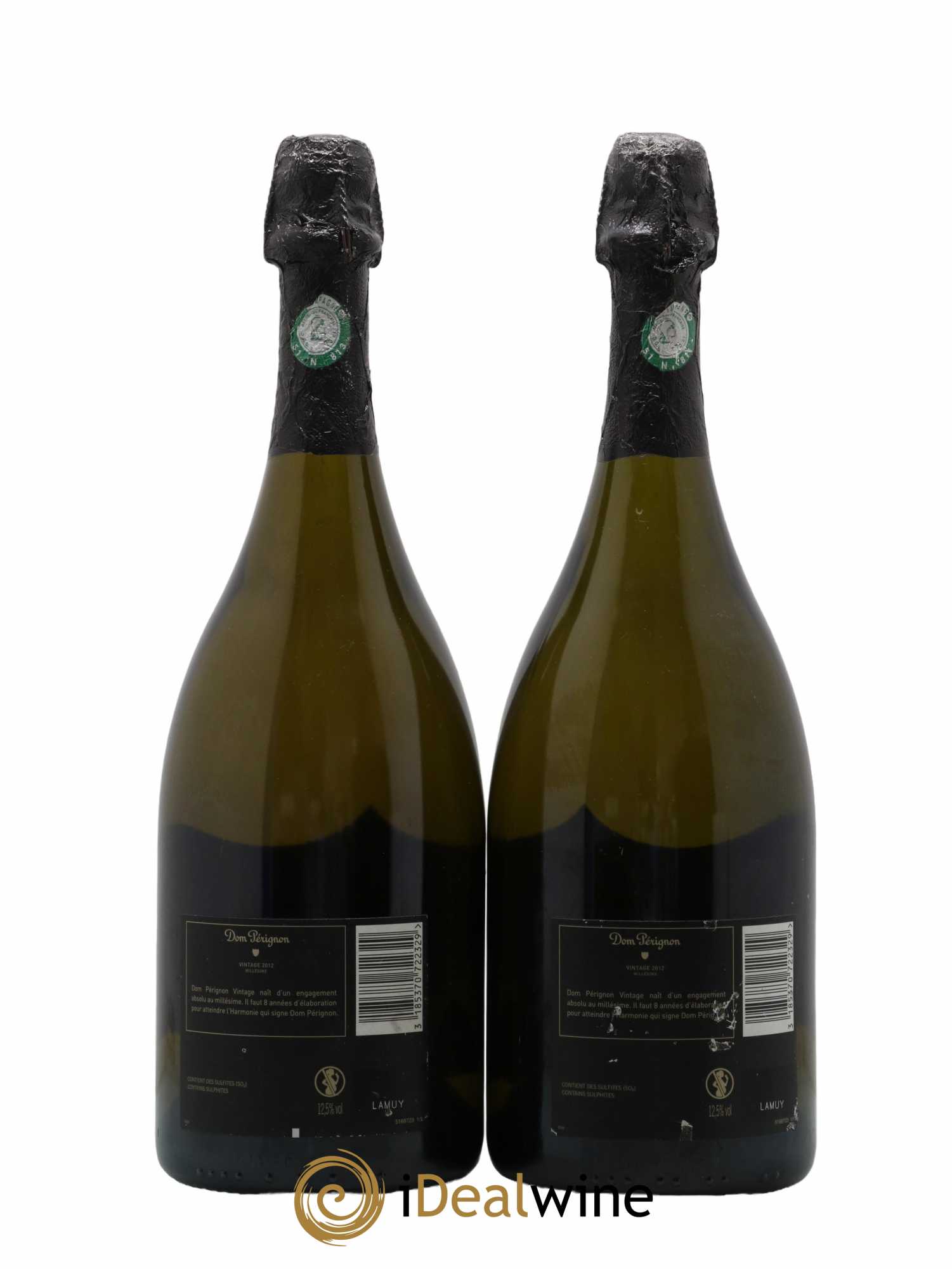 Brut Dom Pérignon 2012 - Lot de 2 bouteilles - 1