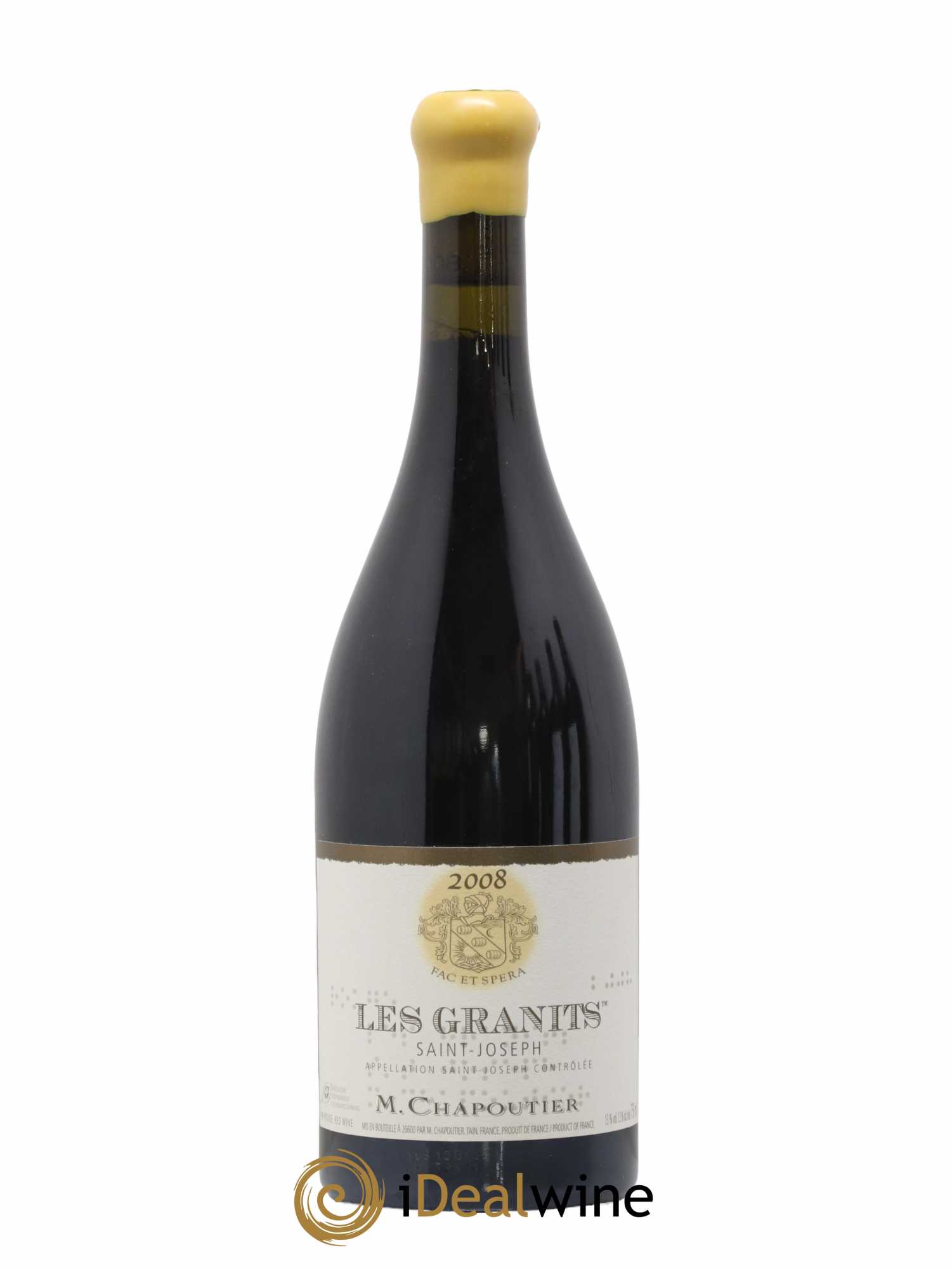 Saint-Joseph Les Granits Chapoutier 2008 - Lot de 1 bouteille - 0