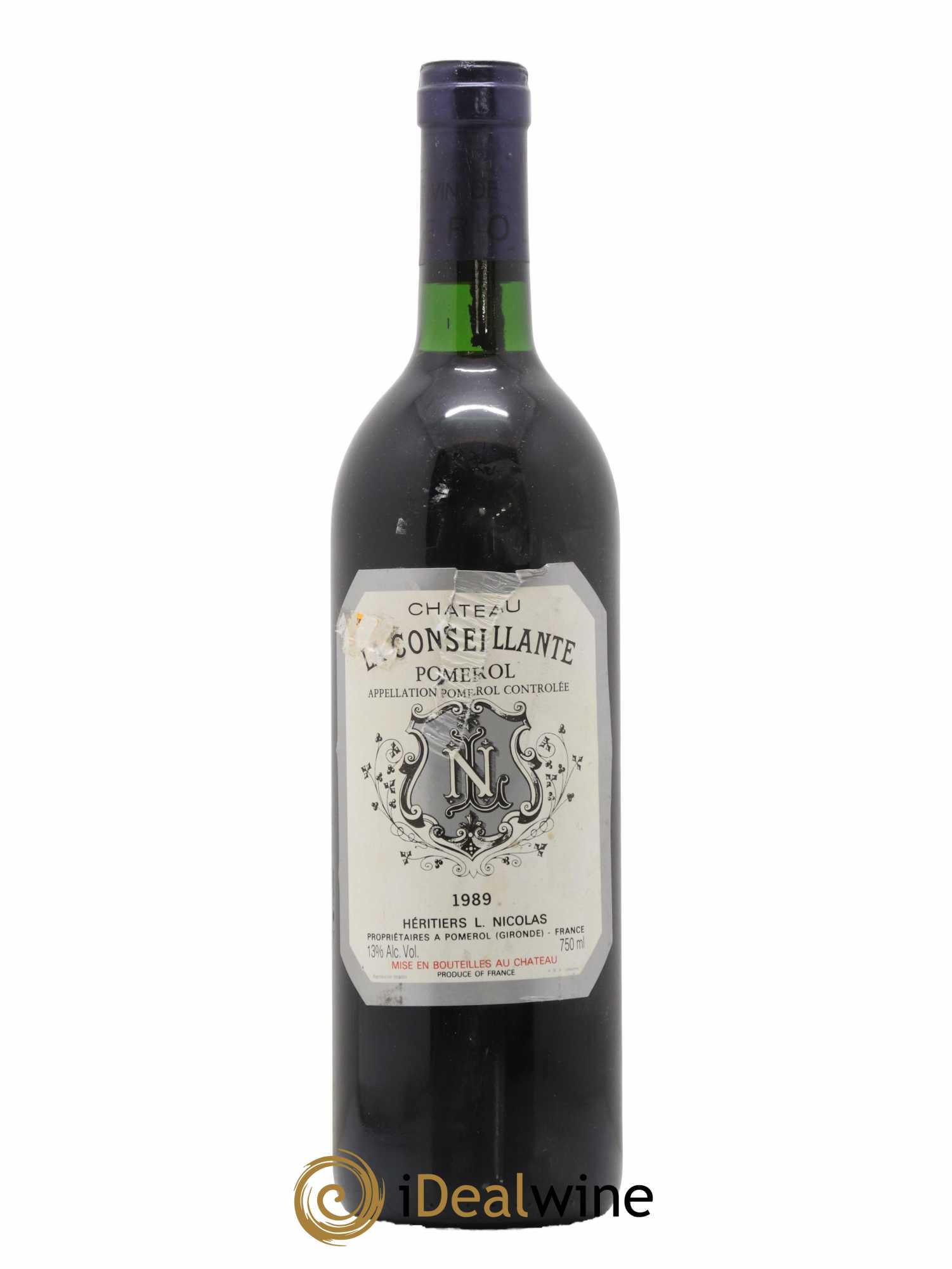 Château la Conseillante 1989 - Lot de 1 bouteille - 0
