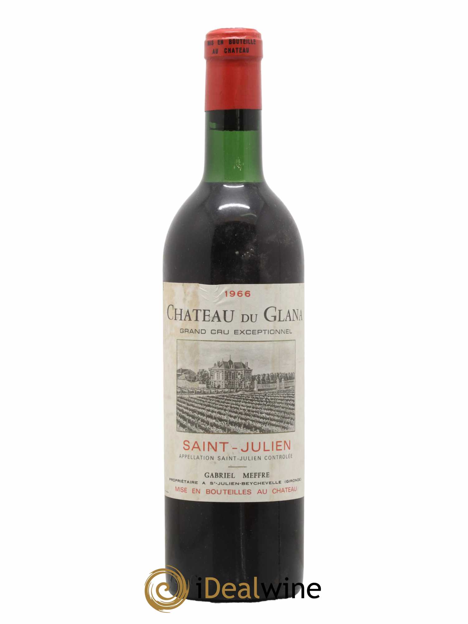 Château du Glana 1966 - Lot de 1 bouteille - 0