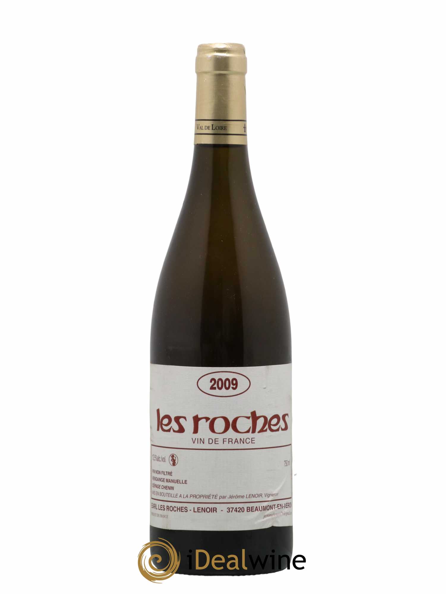 Vin de France Les Roches Lenoir (Domaine) 2009 - Lot de 1 bouteille - 0