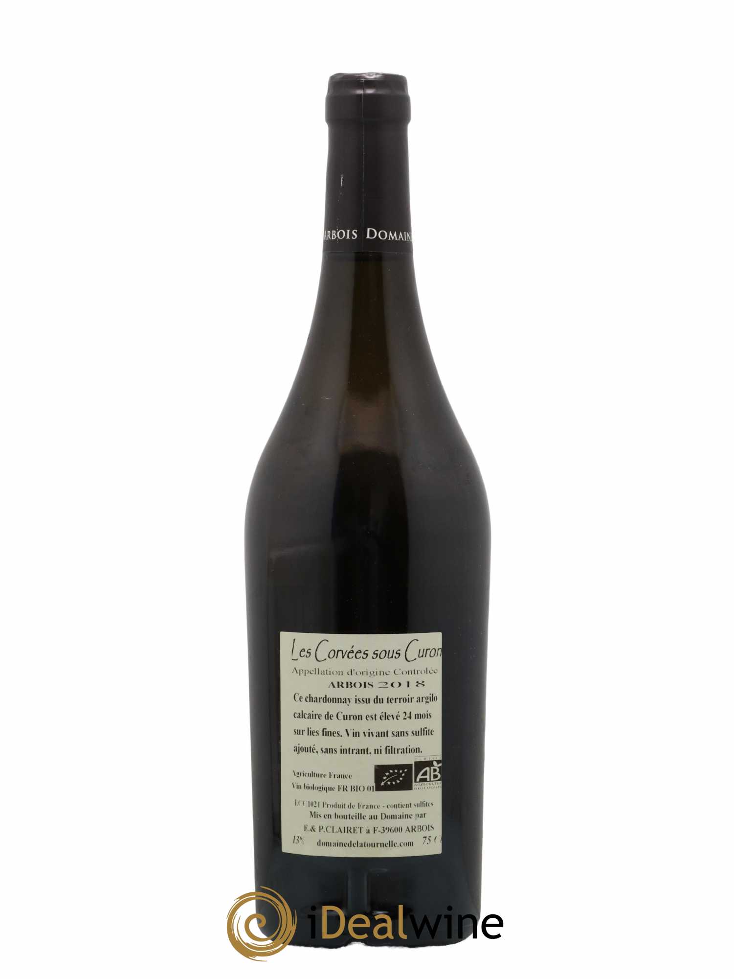 Arbois Les Corvées sous Curon Domaine de la Tournelle 2018 - Lot de 1 bouteille - 1