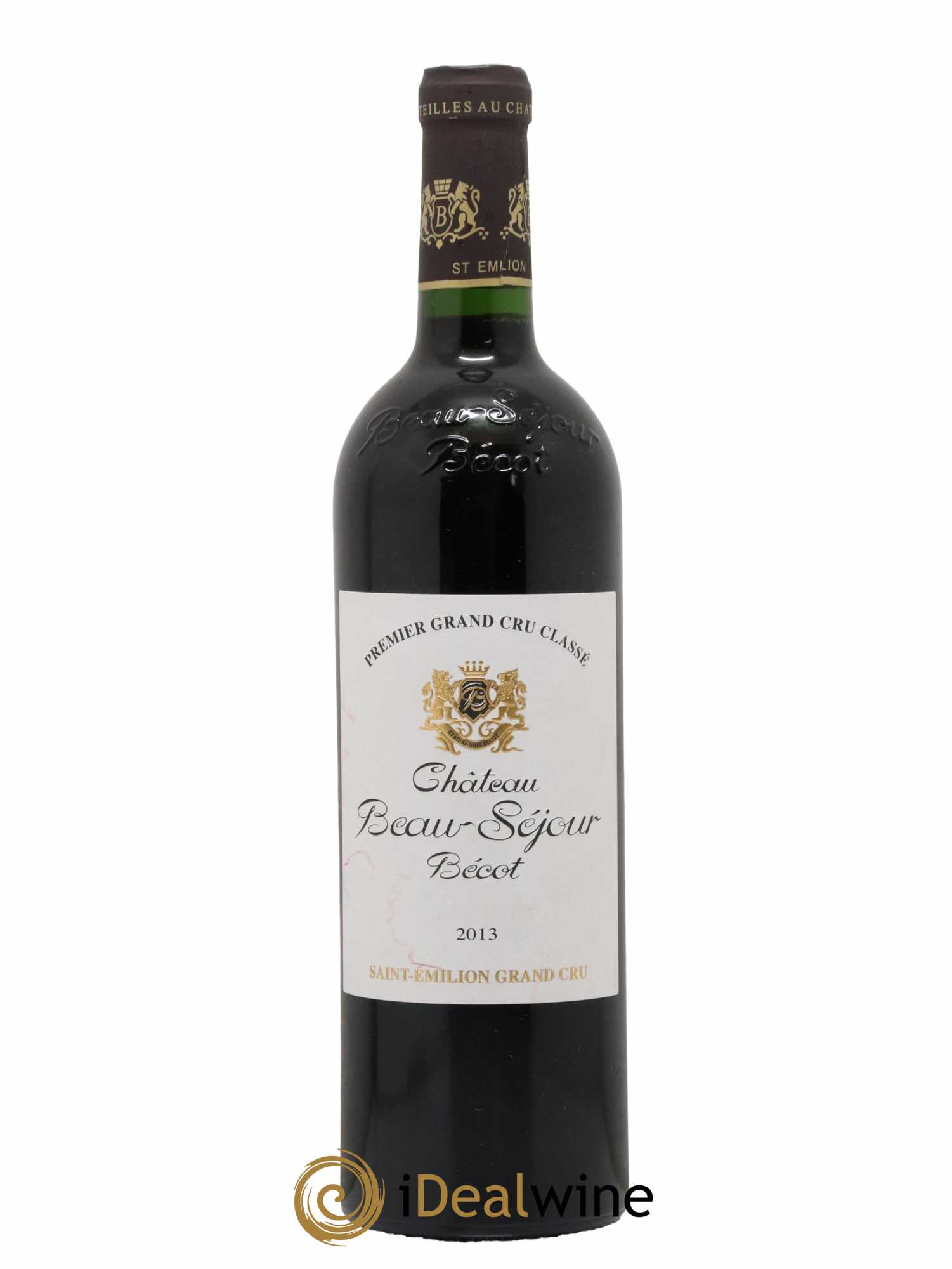 Château Beau-Séjour Bécot 1er Grand Cru Classé B 2013 - Lot de 1 bouteille - 0