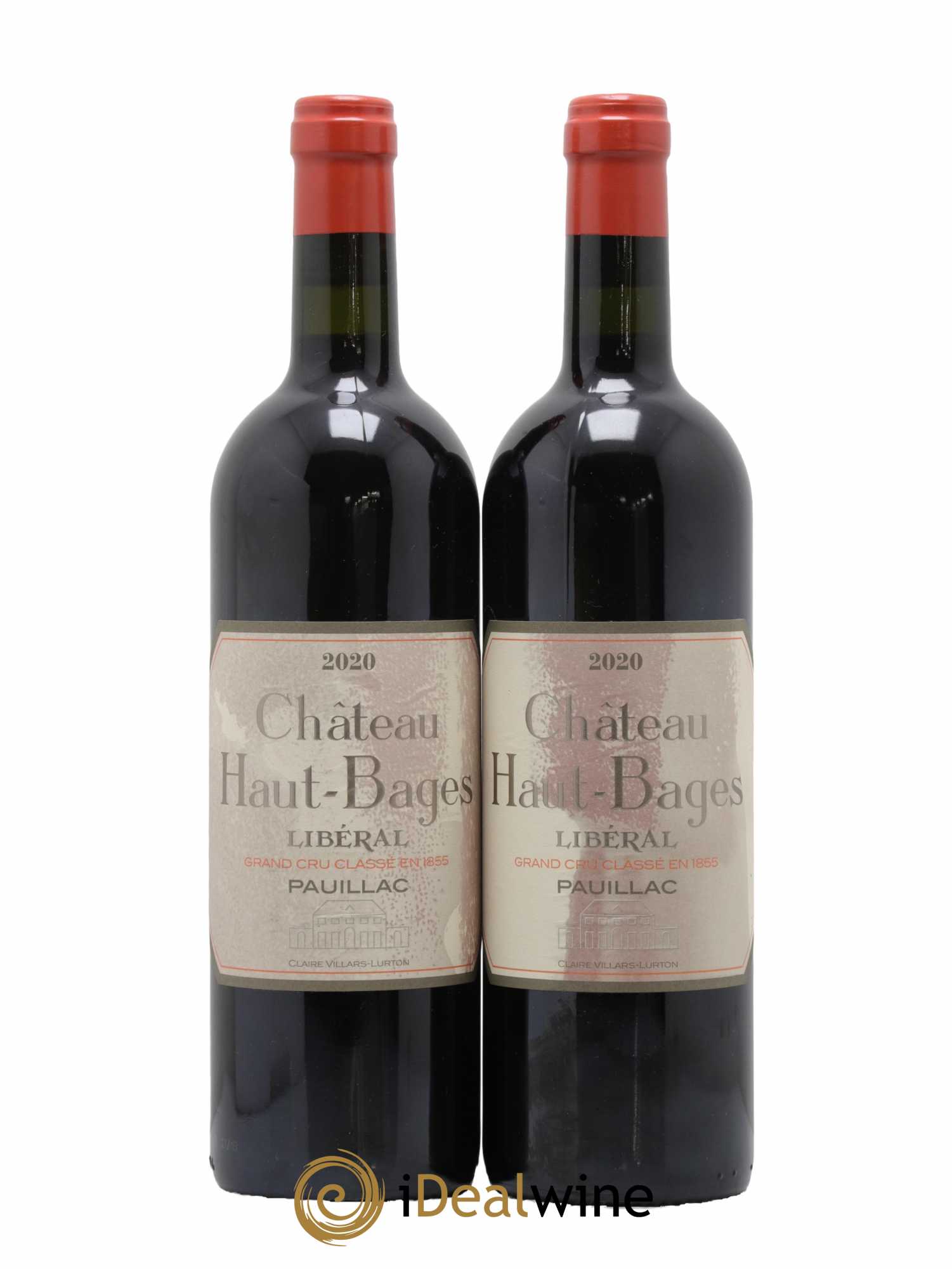 Château Haut Bages Libéral 5ème Grand Cru Classé 2020 - Lot de 2 bouteilles - 0