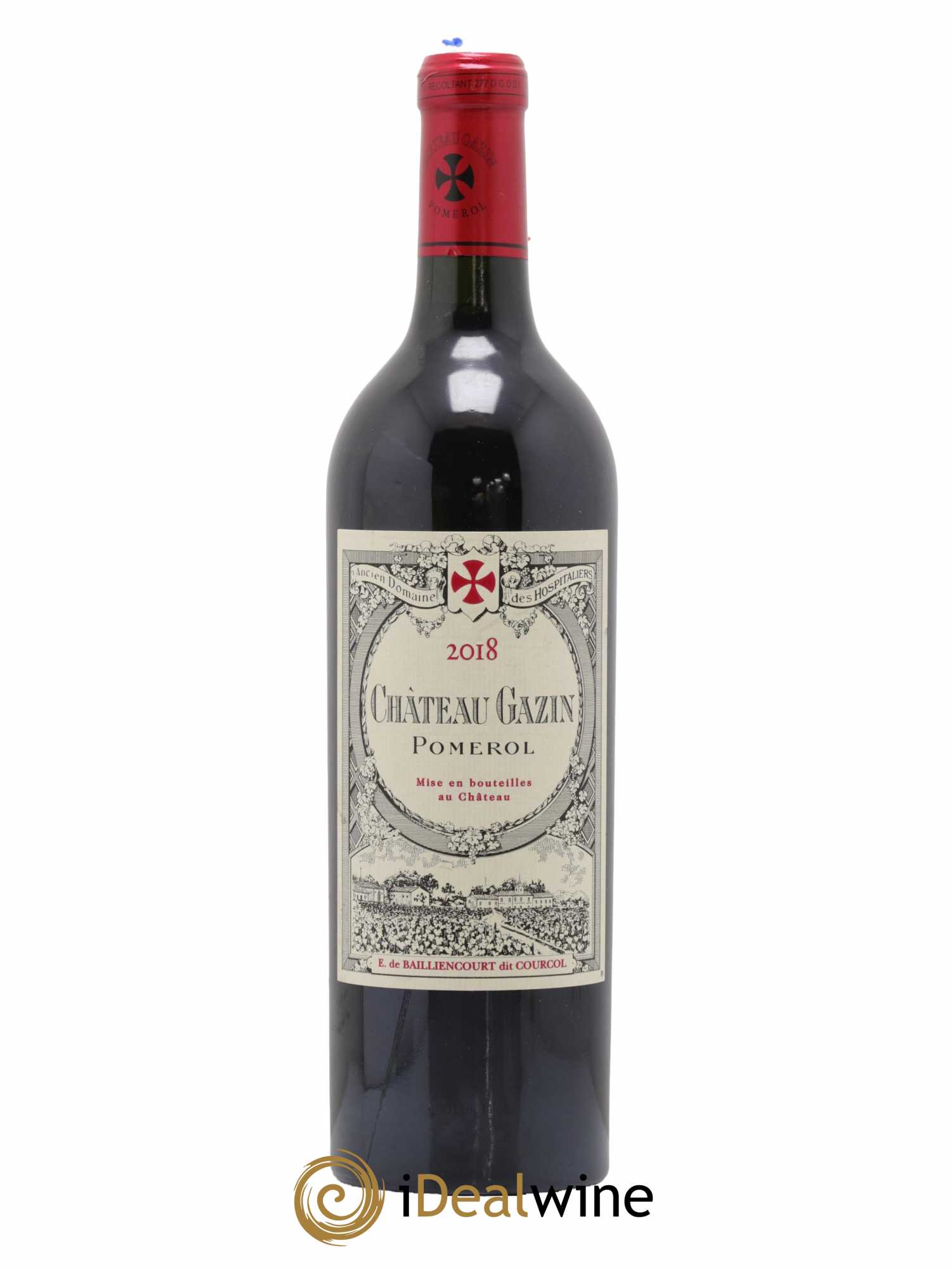 Château Gazin 2018 - Lot de 1 bouteille - 0