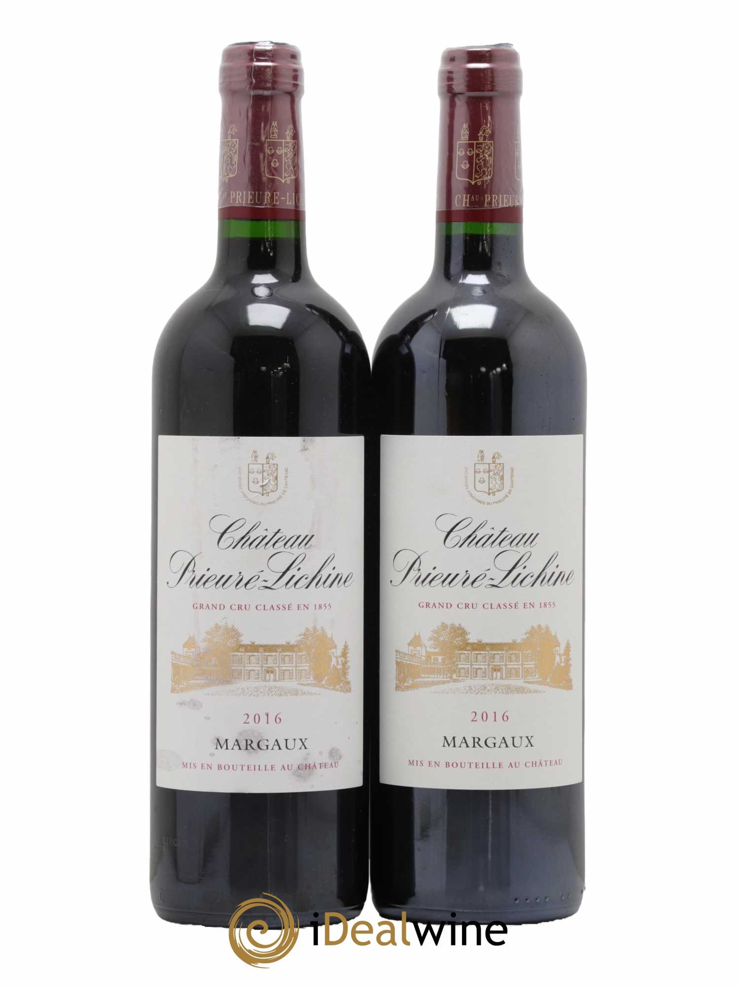 Château Prieuré Lichine 4ème Grand Cru Classé 2016 - Lot de 2 bouteilles - 0