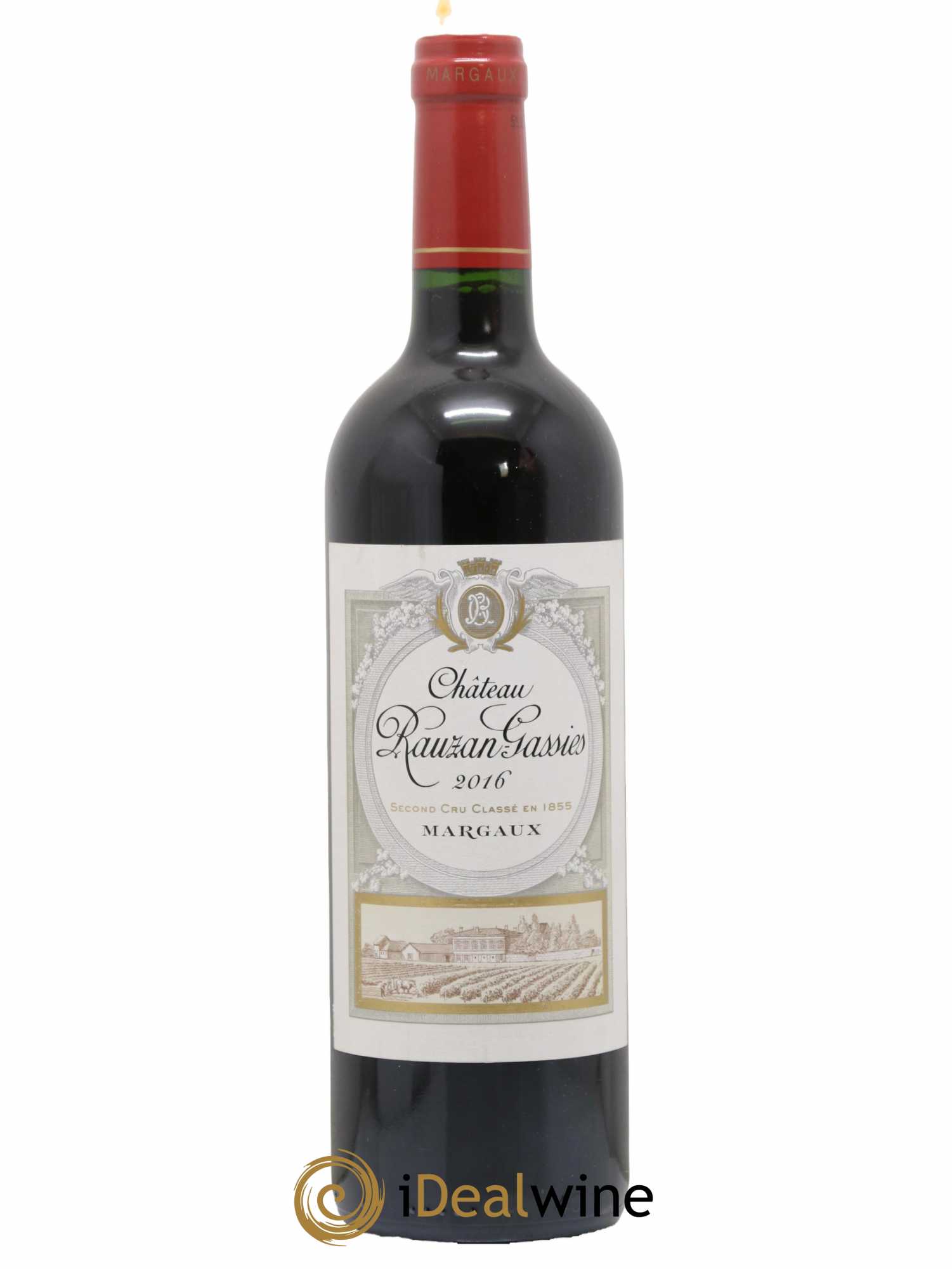 Château Rauzan-Gassies 2ème Grand Cru Classé 2016 - Lot de 1 bouteille - 0