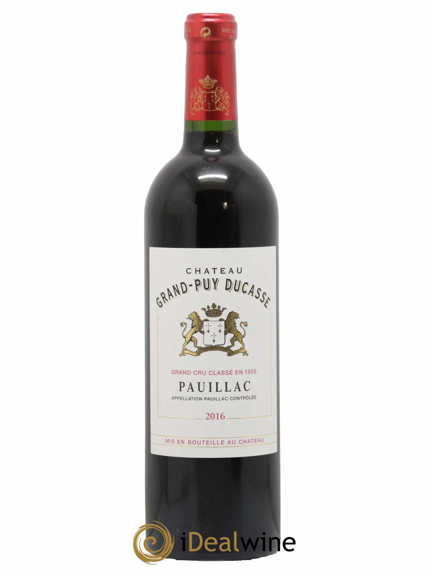 Château Grand Puy Ducasse 5ème Grand Cru Classé 2016 - Lot de 1 bouteille - 0