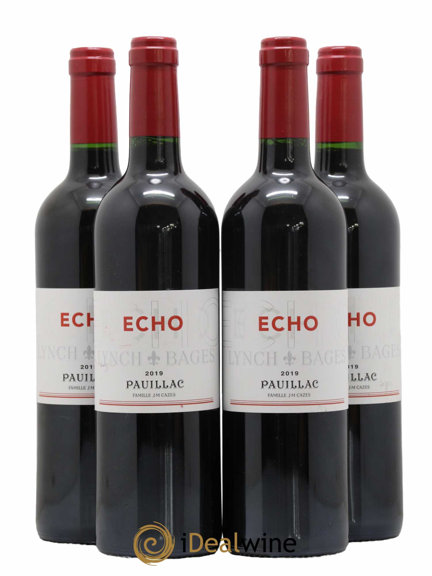 Echo de Lynch Bages Second Vin 2019 - Lot of 4 bottles - 0