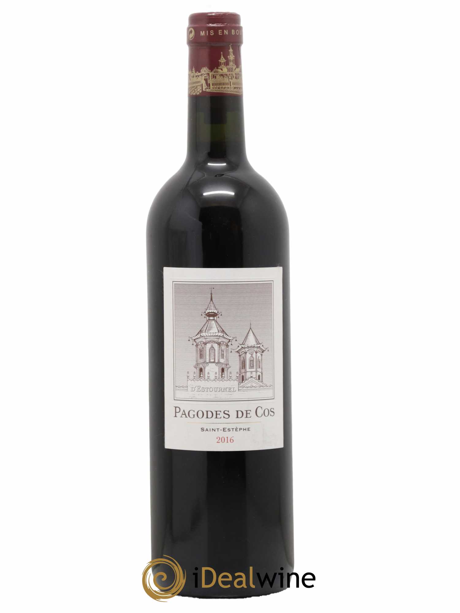 Les Pagodes de Cos Second Vin 2016 - Lot of 1 bottle - 0