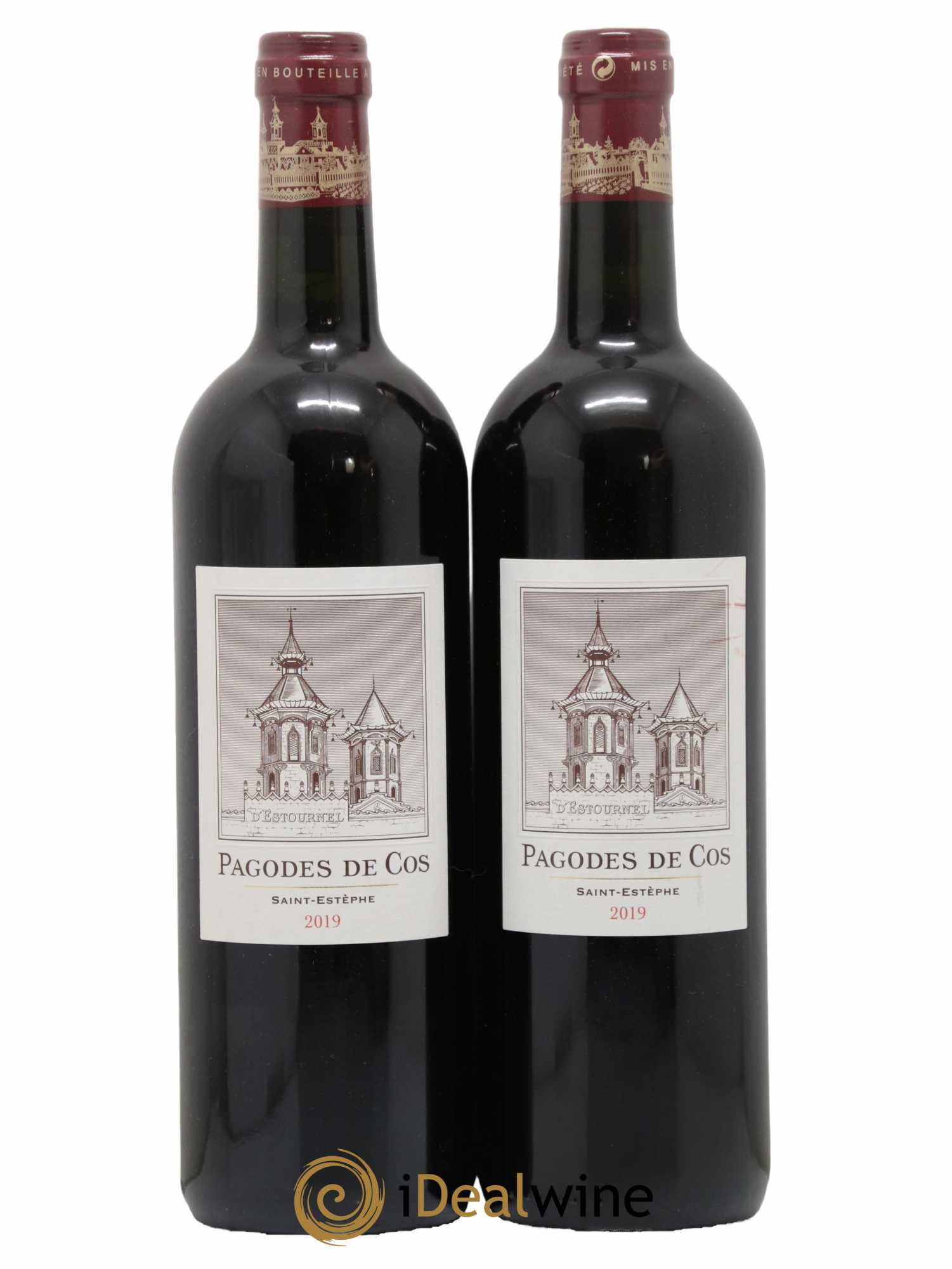 Les Pagodes de Cos Second Vin 2019 - Lot de 2 bouteilles - 0