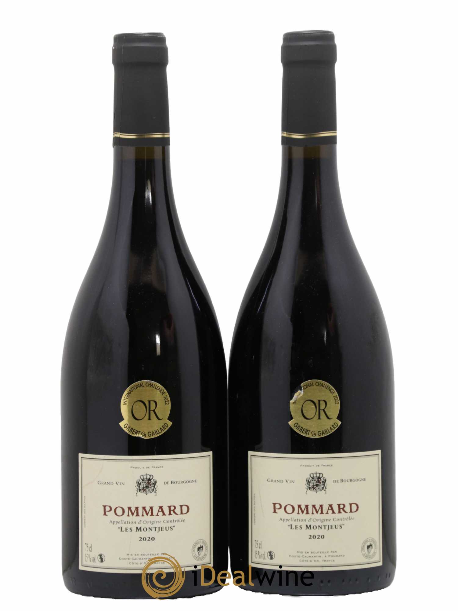 Pommard Les Montjeus Domaine Coste Caumartin 2020 - Lot de 2 bouteilles - 0