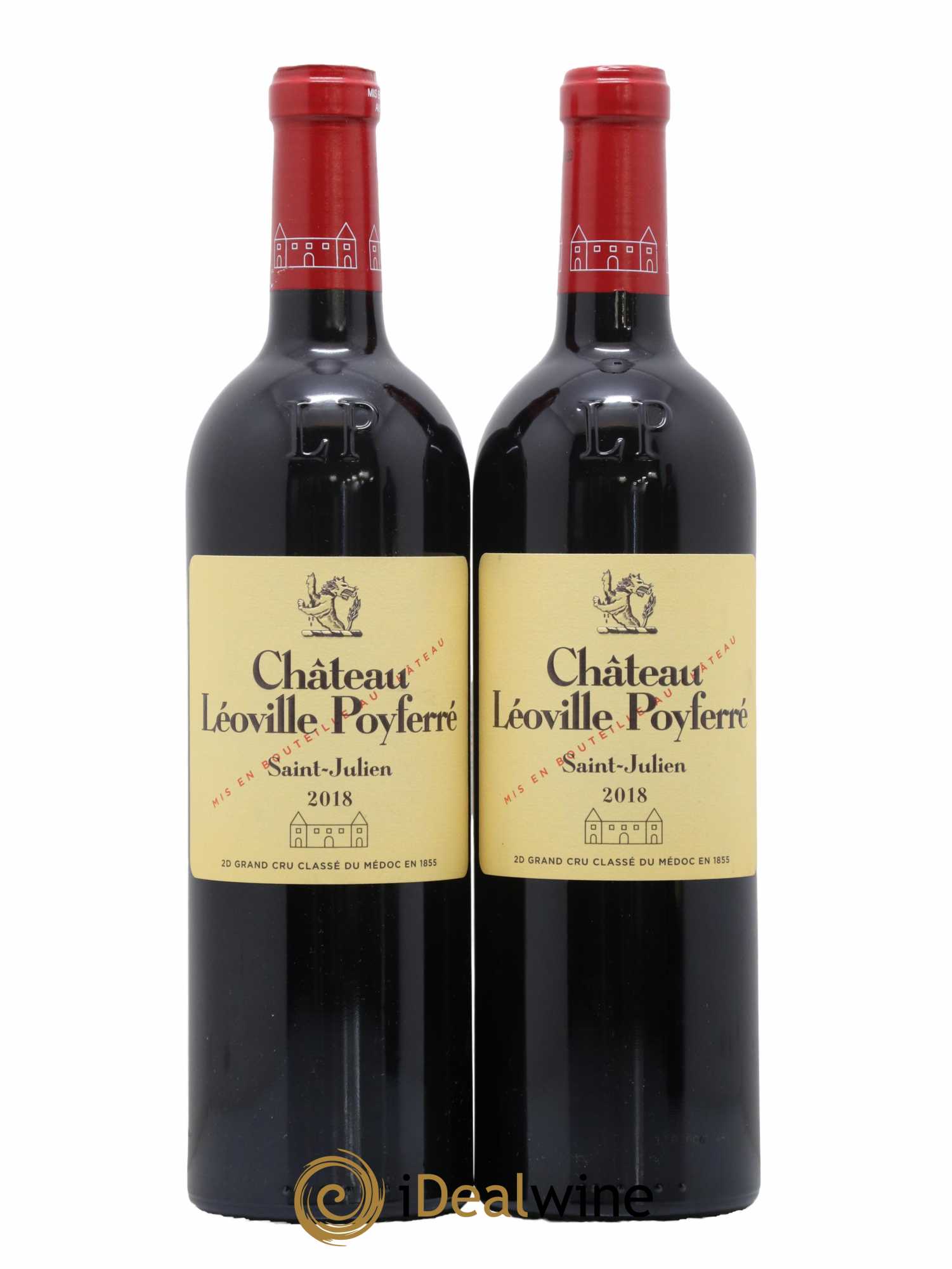 Château Léoville Poyferré 2ème Grand Cru Classé 2018 - Lot de 2 bouteilles - 0