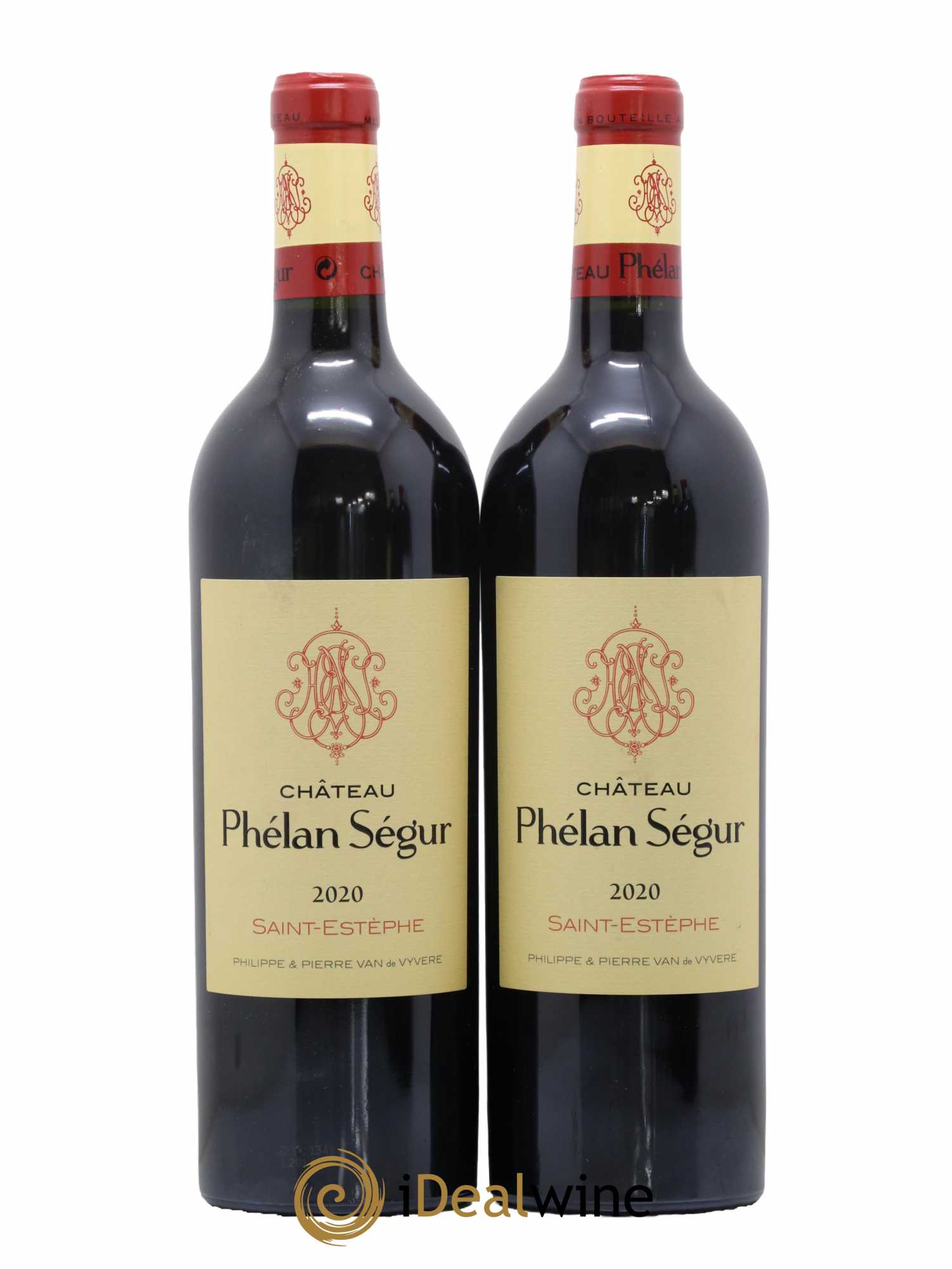 Château Phélan Ségur 2020 - Lot de 2 bouteilles - 0