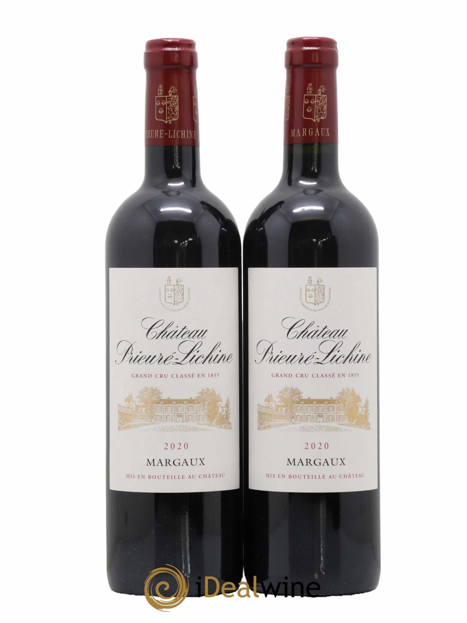 Château Prieuré Lichine 4ème Grand Cru Classé 2020 - Lot de 2 bouteilles - 0
