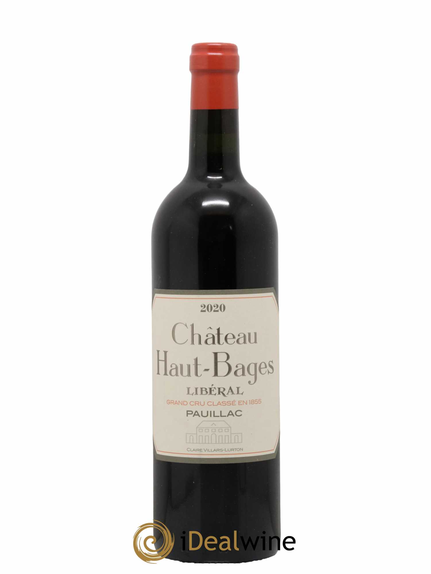 Château Haut Bages Libéral 5ème Grand Cru Classé 2020 - Lot de 1 bouteille - 0