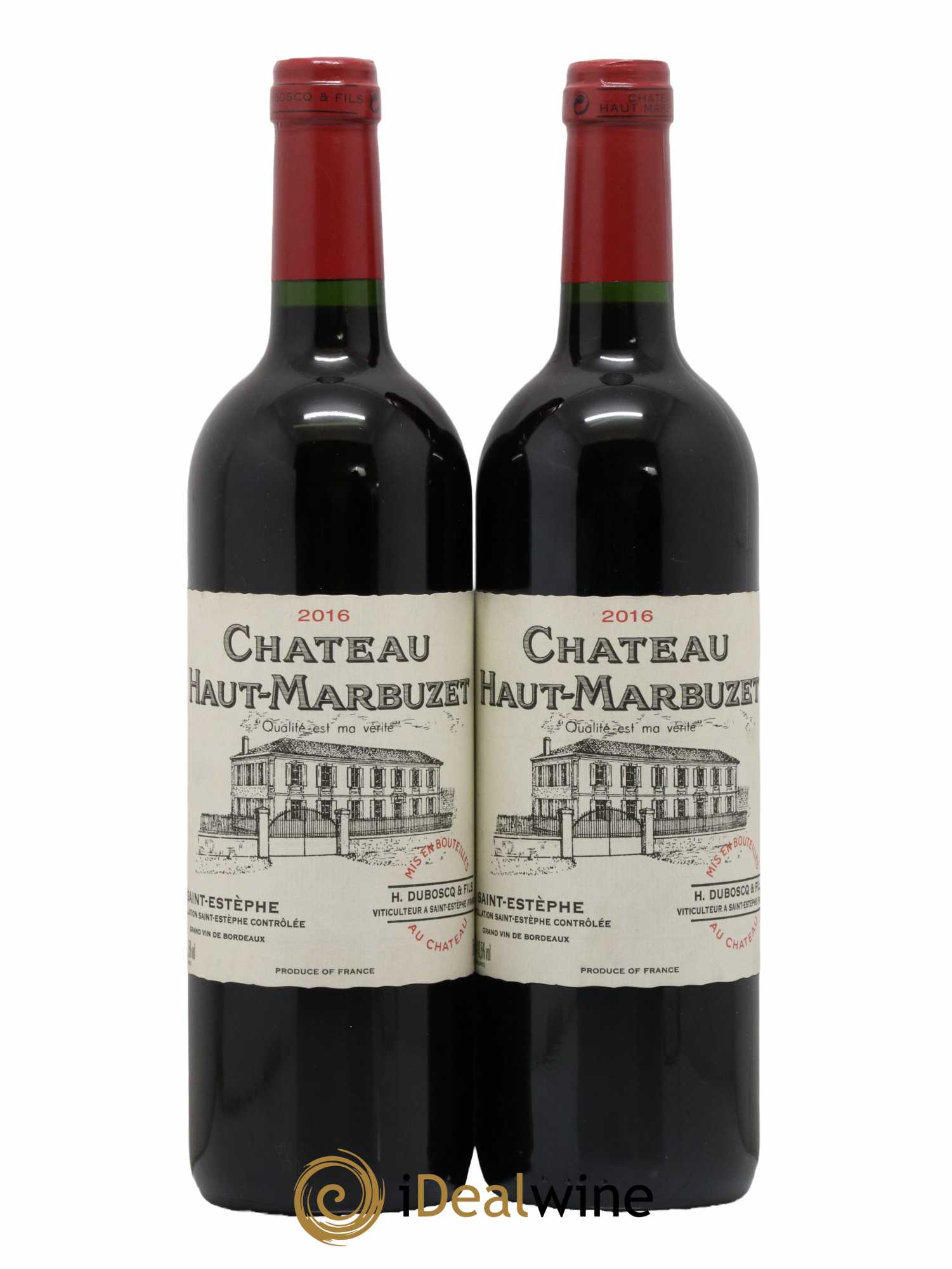 Château Haut Marbuzet 2016 - Lot de 2 bouteilles - 0