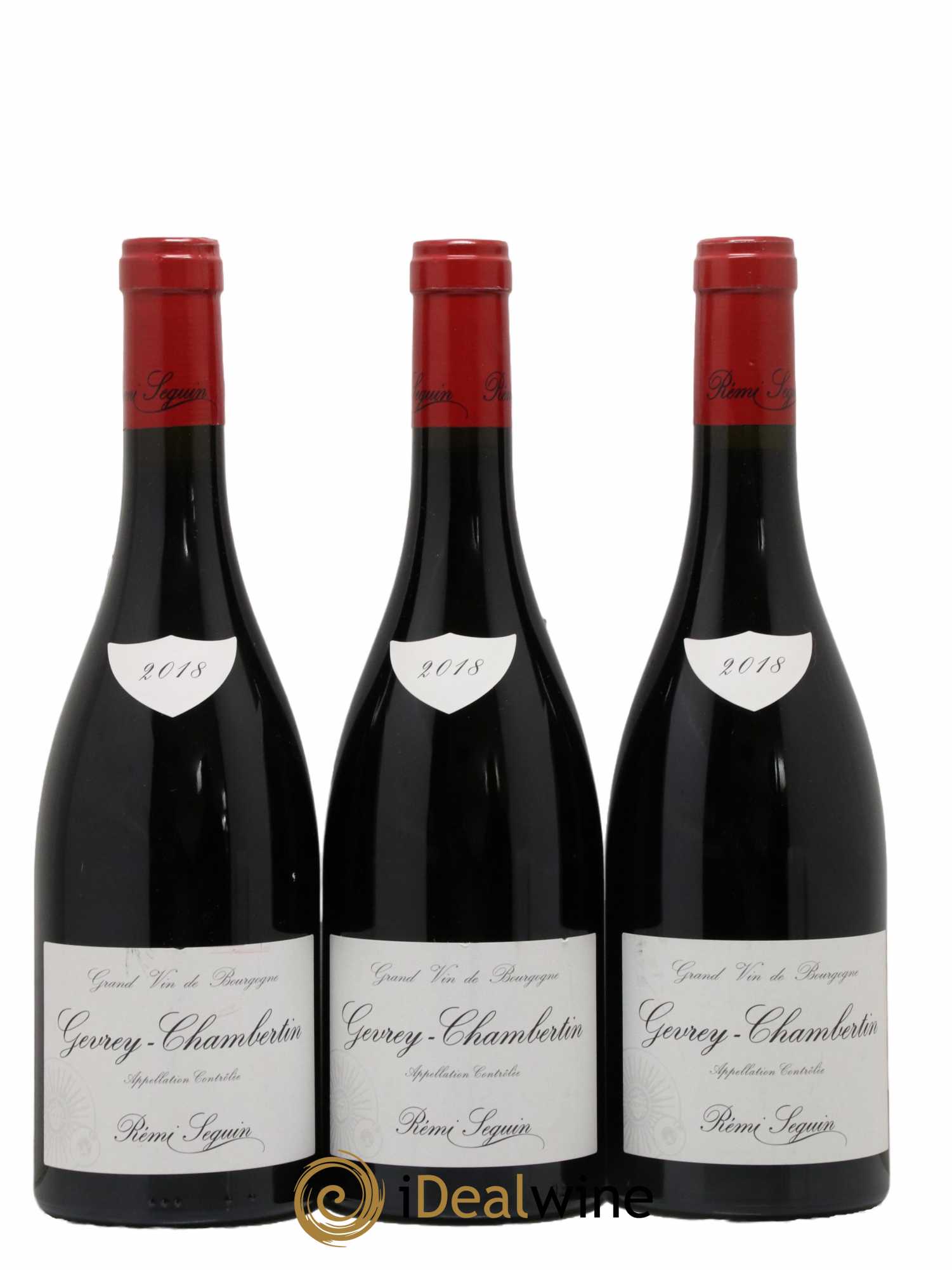 Gevrey-Chambertin Domaine Rémi Seguin 2018 - Lot de 3 bouteilles - 0