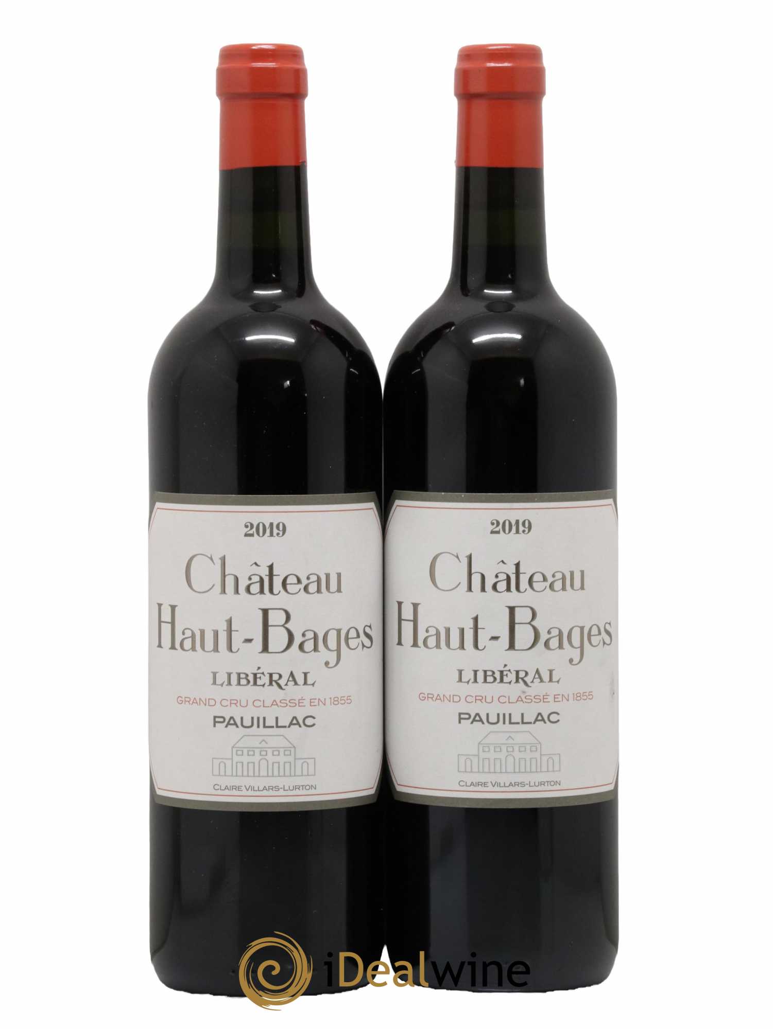 Château Haut Bages Libéral 5ème Grand Cru Classé 2019 - Lot de 2 bouteilles - 0