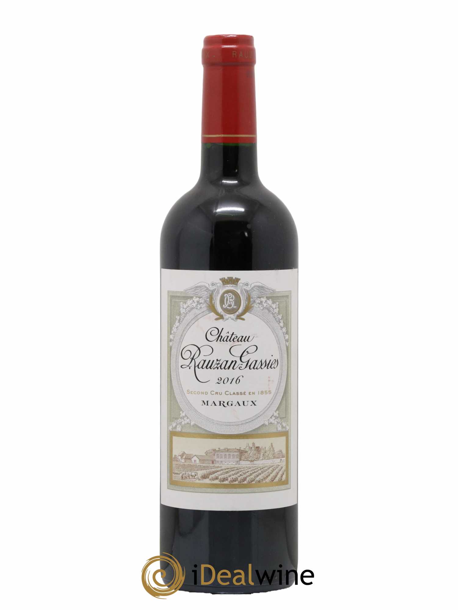 Château Rauzan-Gassies 2ème Grand Cru Classé 2016 - Lot de 1 bouteille - 0