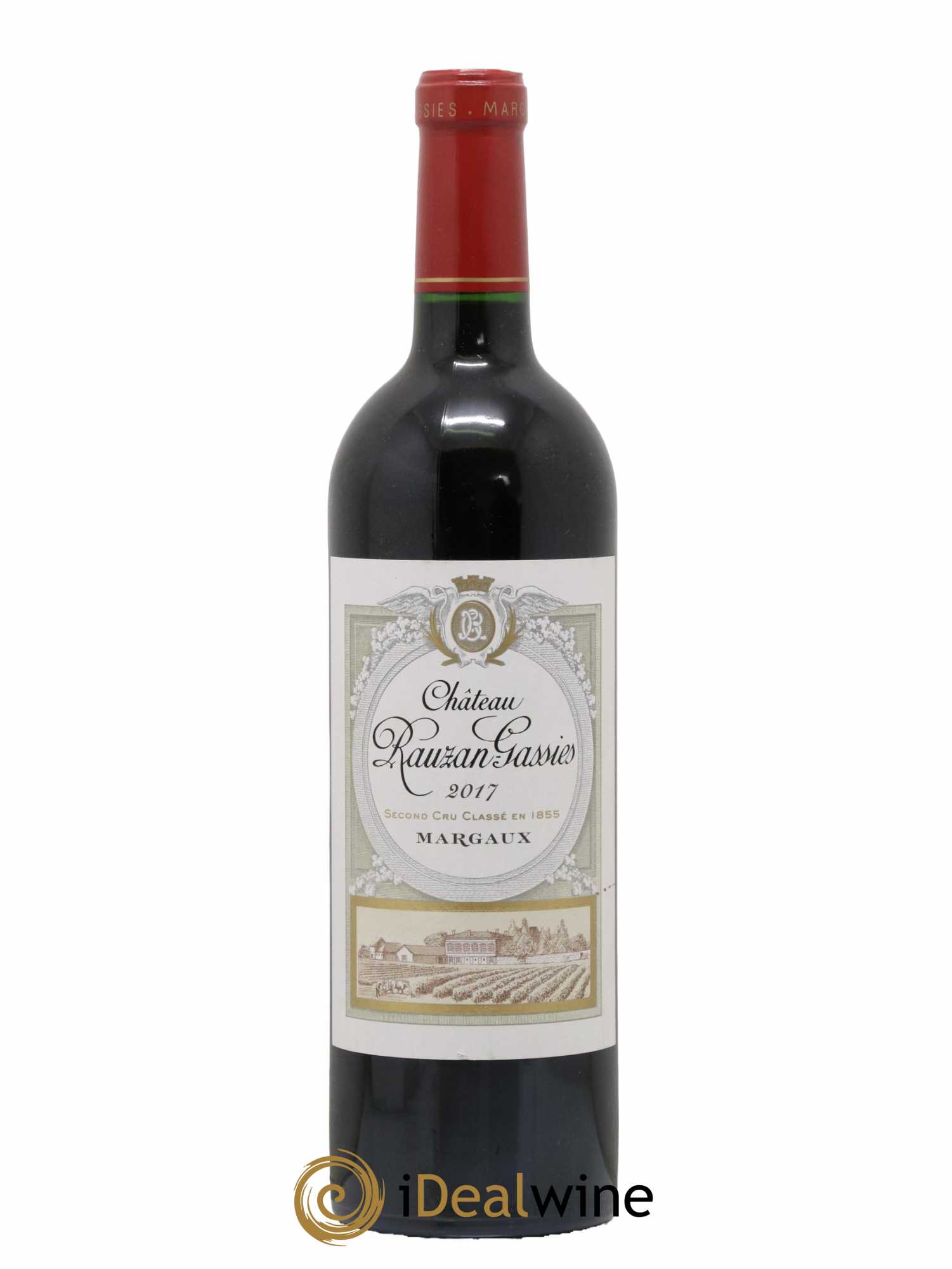 Château Rauzan-Gassies 2ème Grand Cru Classé 2017 - Lot de 1 bouteille - 0