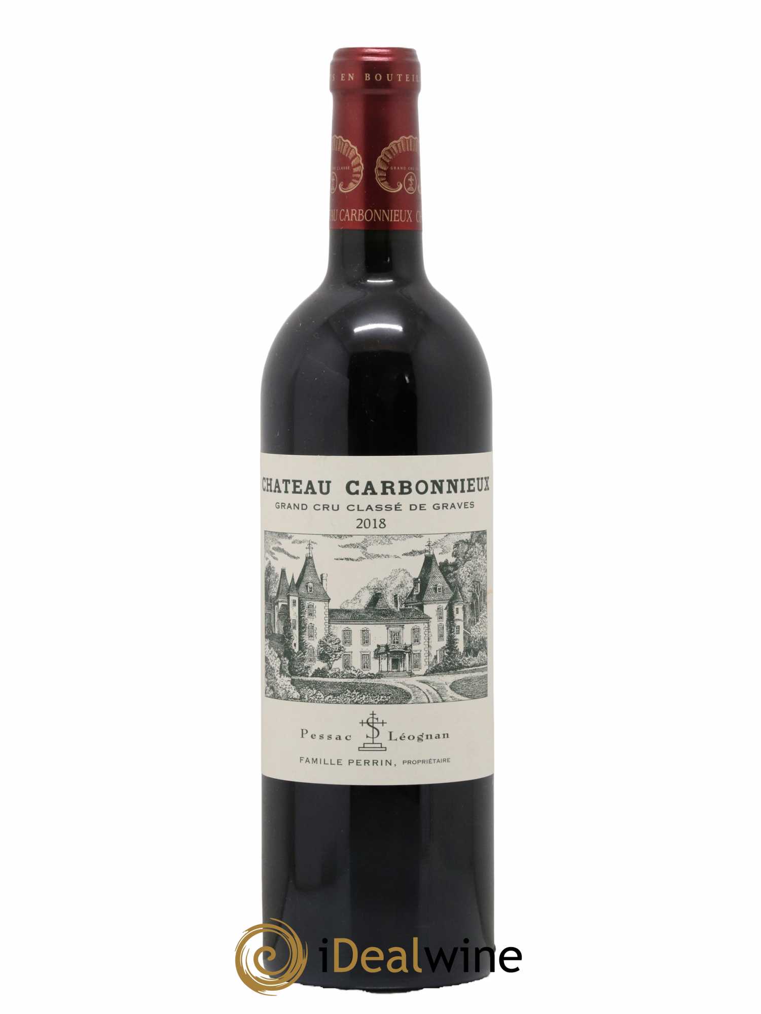 Château Carbonnieux Cru Classé de Graves 2018 - Lot de 1 bouteille - 0