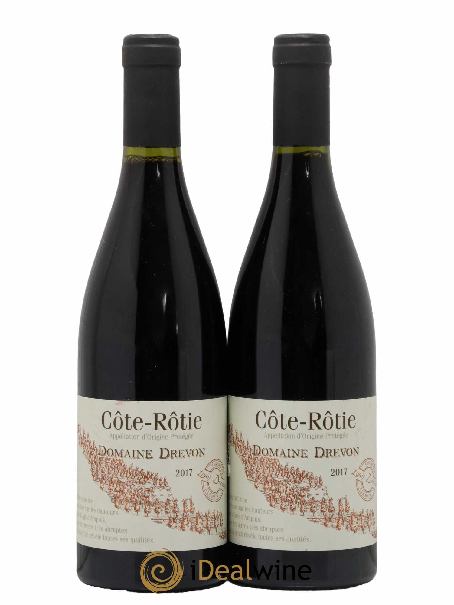 Côte-Rôtie Domaine Drevon 2017 - Lot de 2 bouteilles - 0